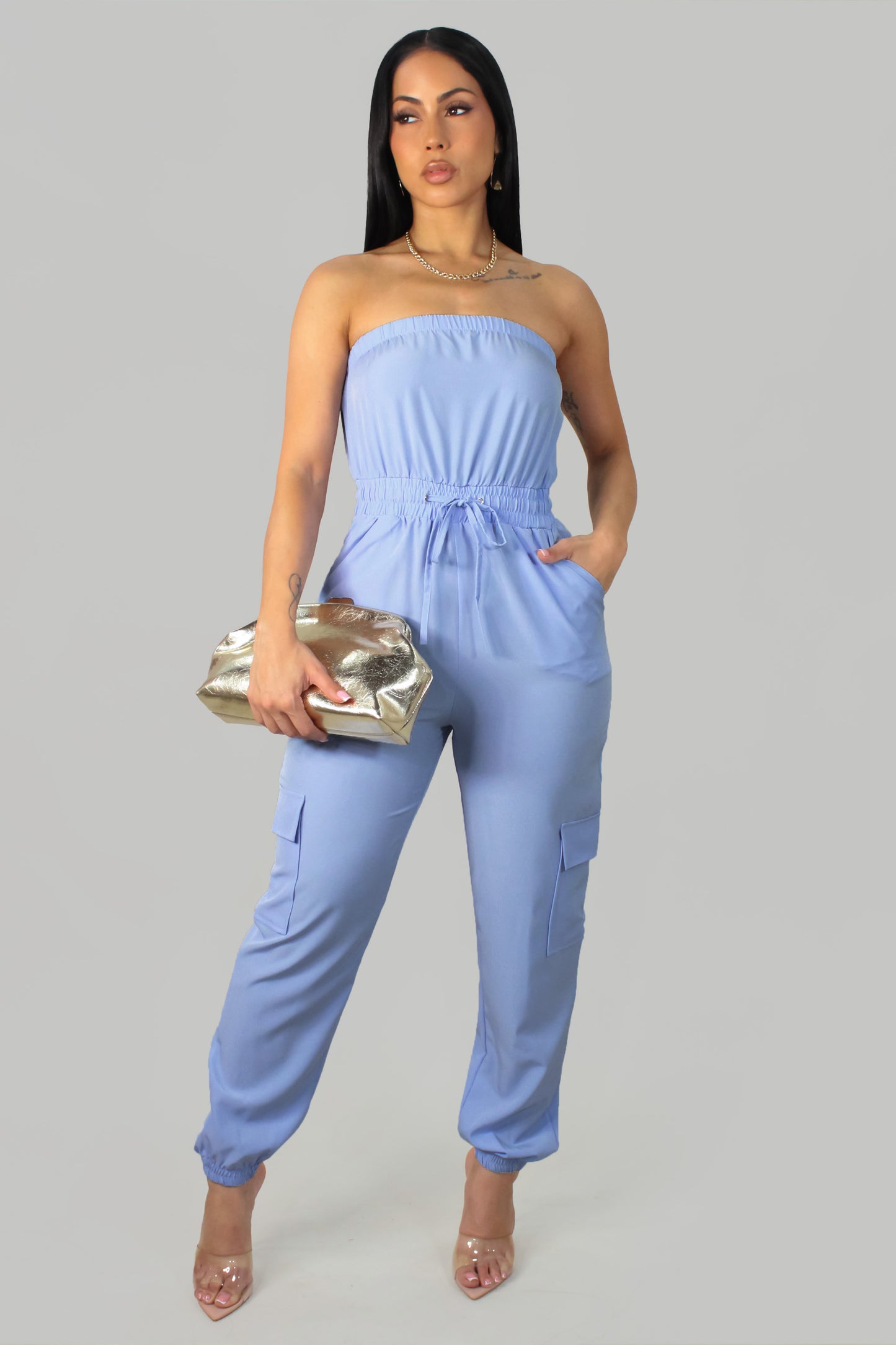 Nancy's Jumpsuit - Blue