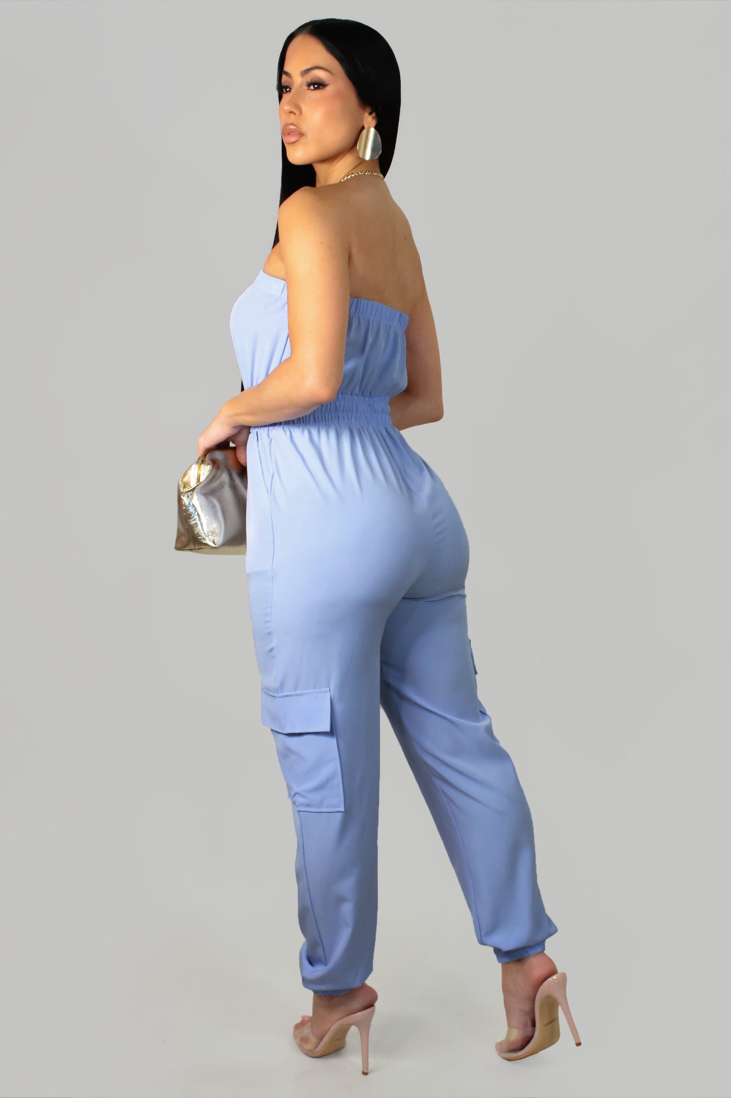Nancy's Jumpsuit - Blue