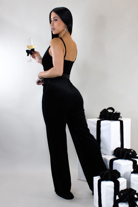 Upgraded and Ready Jumpsuit - Black