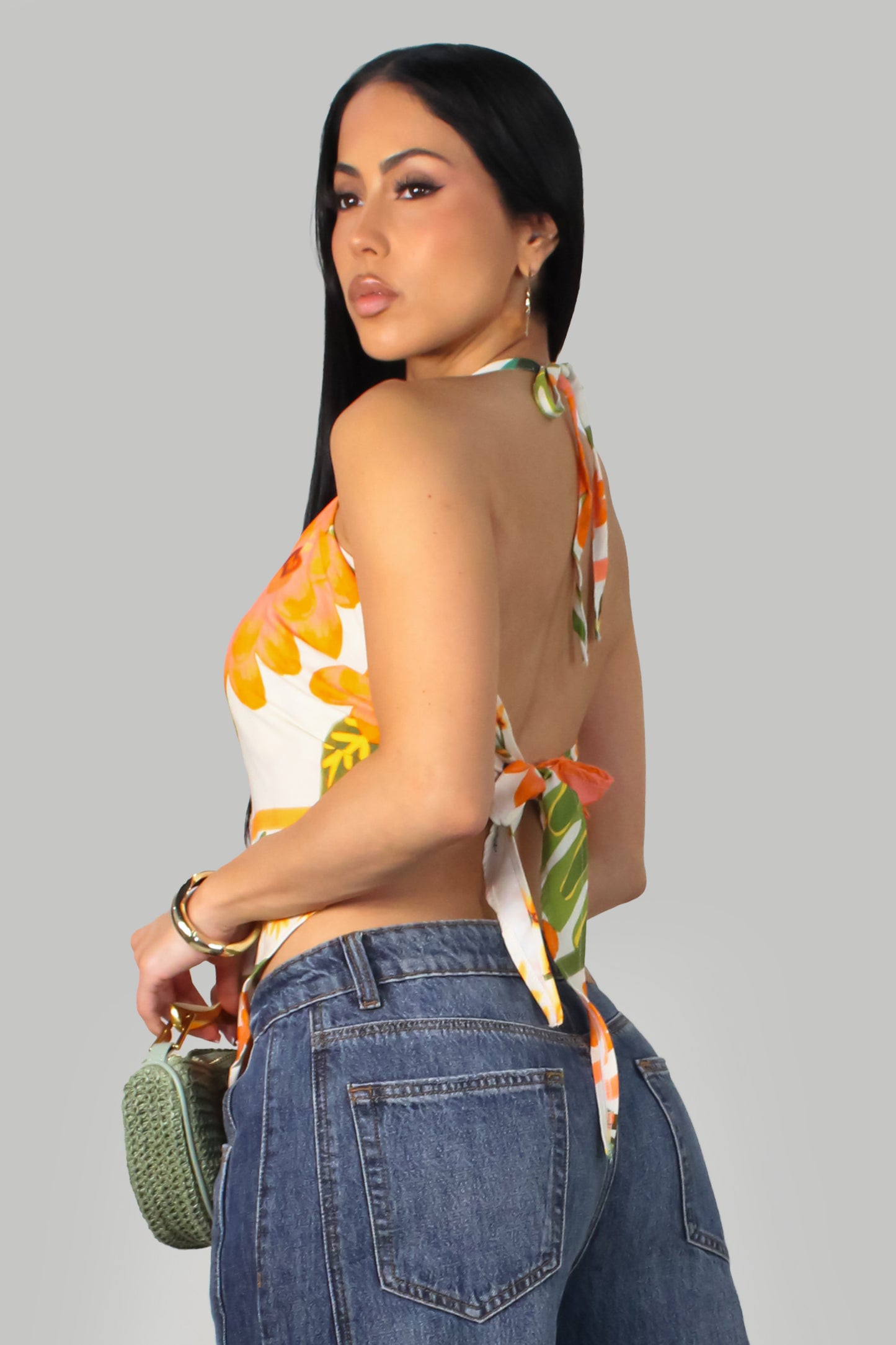 Amazonia Heaven Top - Ivory-Multi