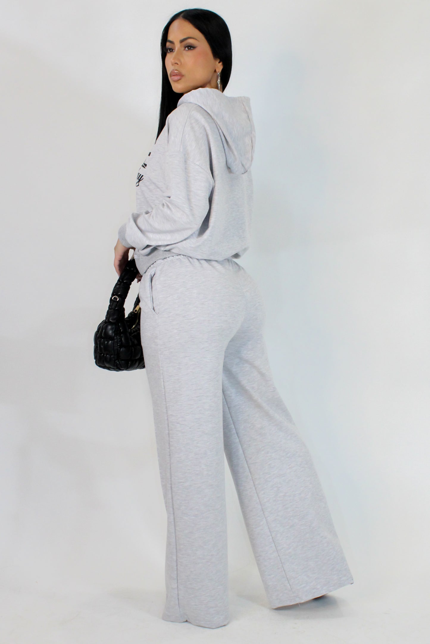 Have Me Pant Set - Gray