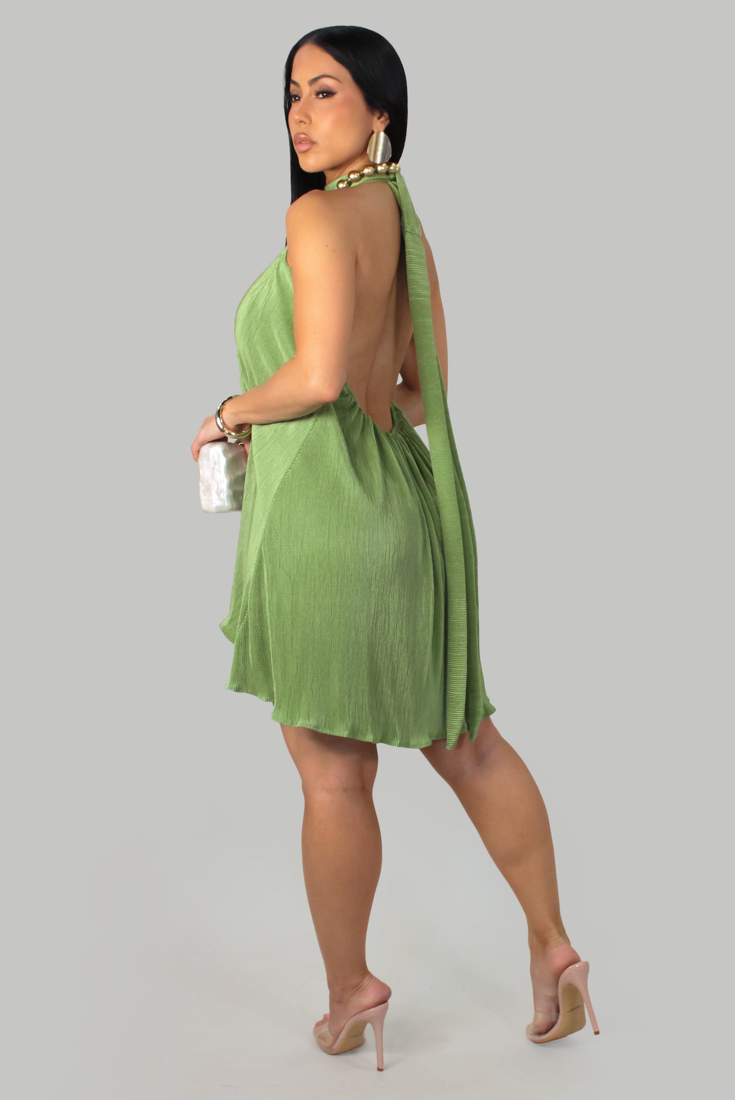 Too Much Romper - Green