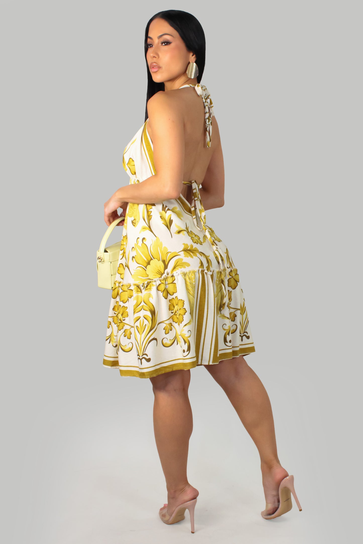 Sunflowering-Dress - Yellow