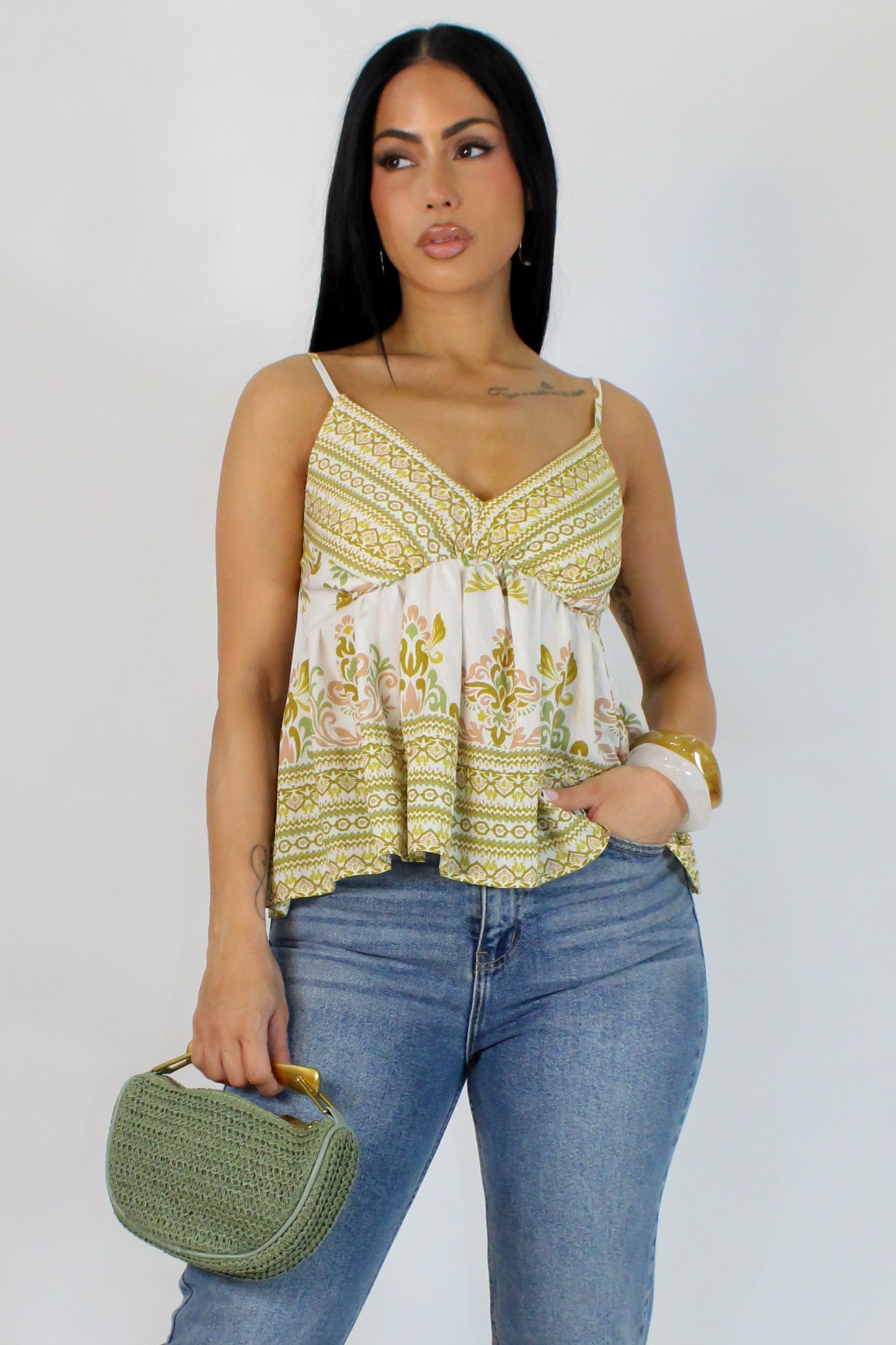 Wear And Repeat  Top - Yellow