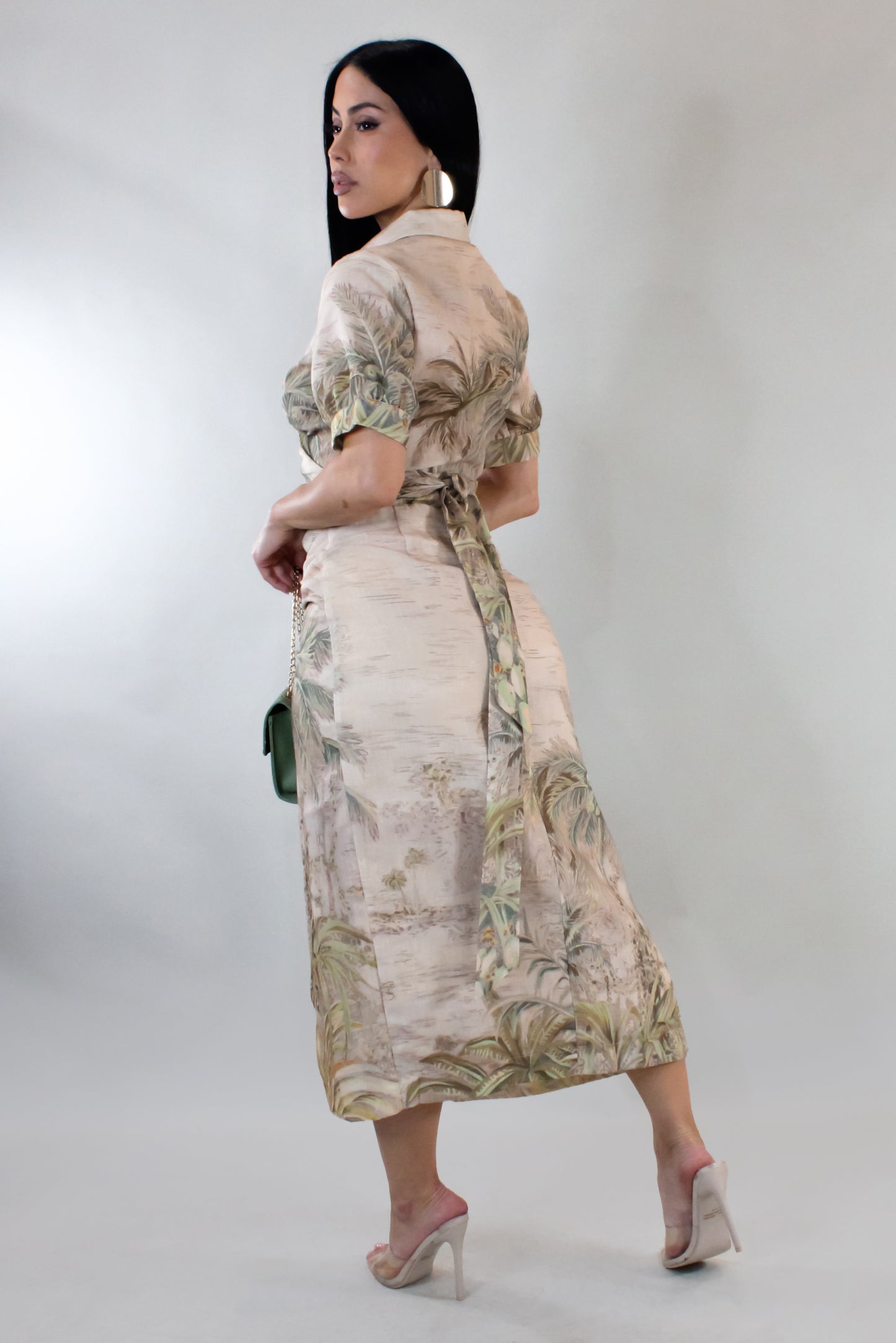 It's Giving Skirt Set - Beige