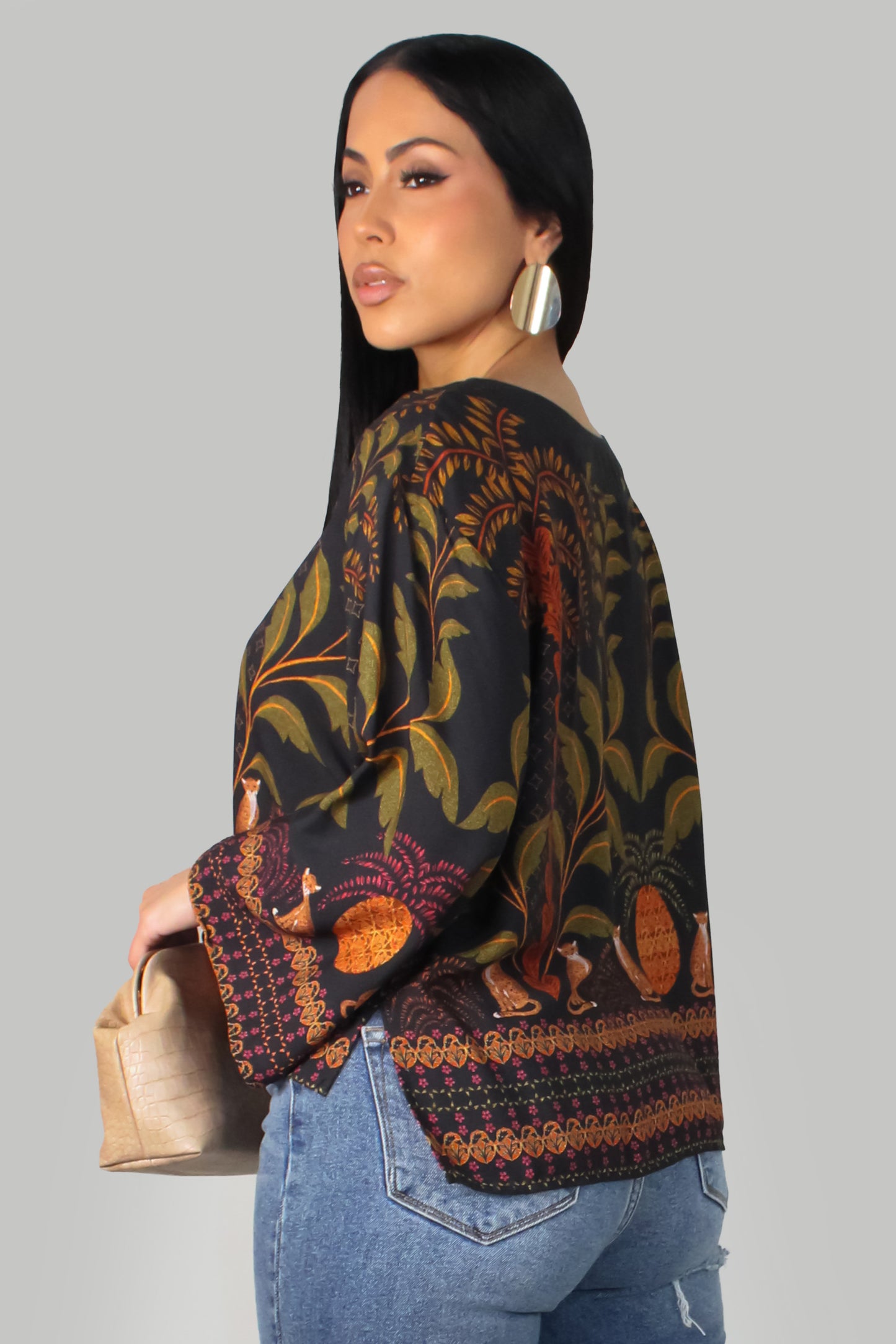 Amaura II Versatile Top - Black-Multi