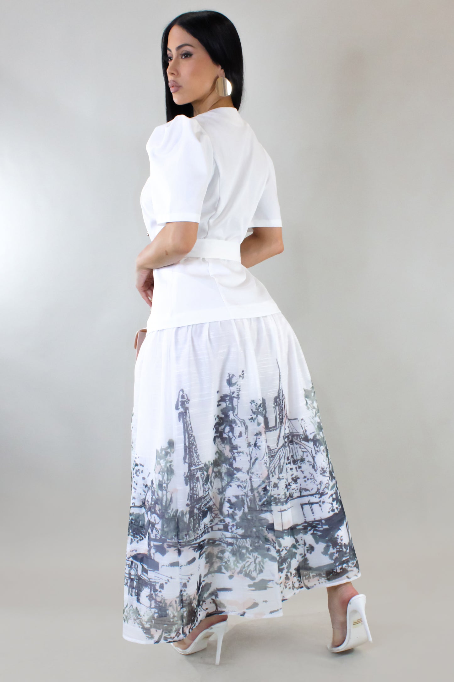 Dream Rush Maxi Dress - White