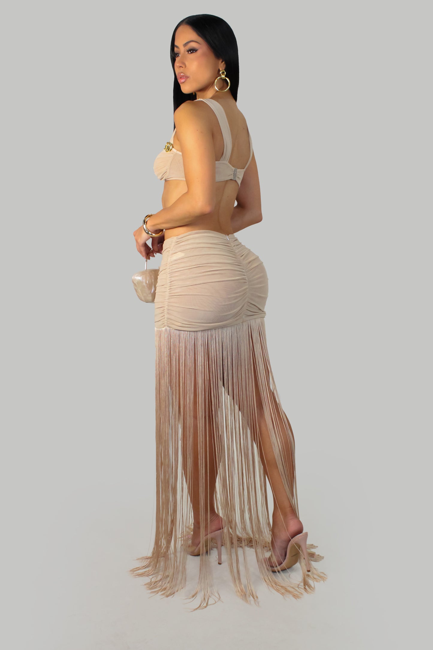 Pleasure Encounter Dress - Taupe