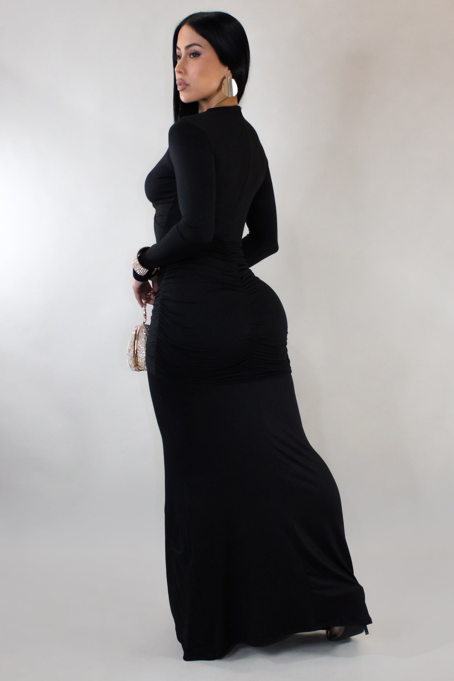 Since You've Been Like This Maxi Dress - Black