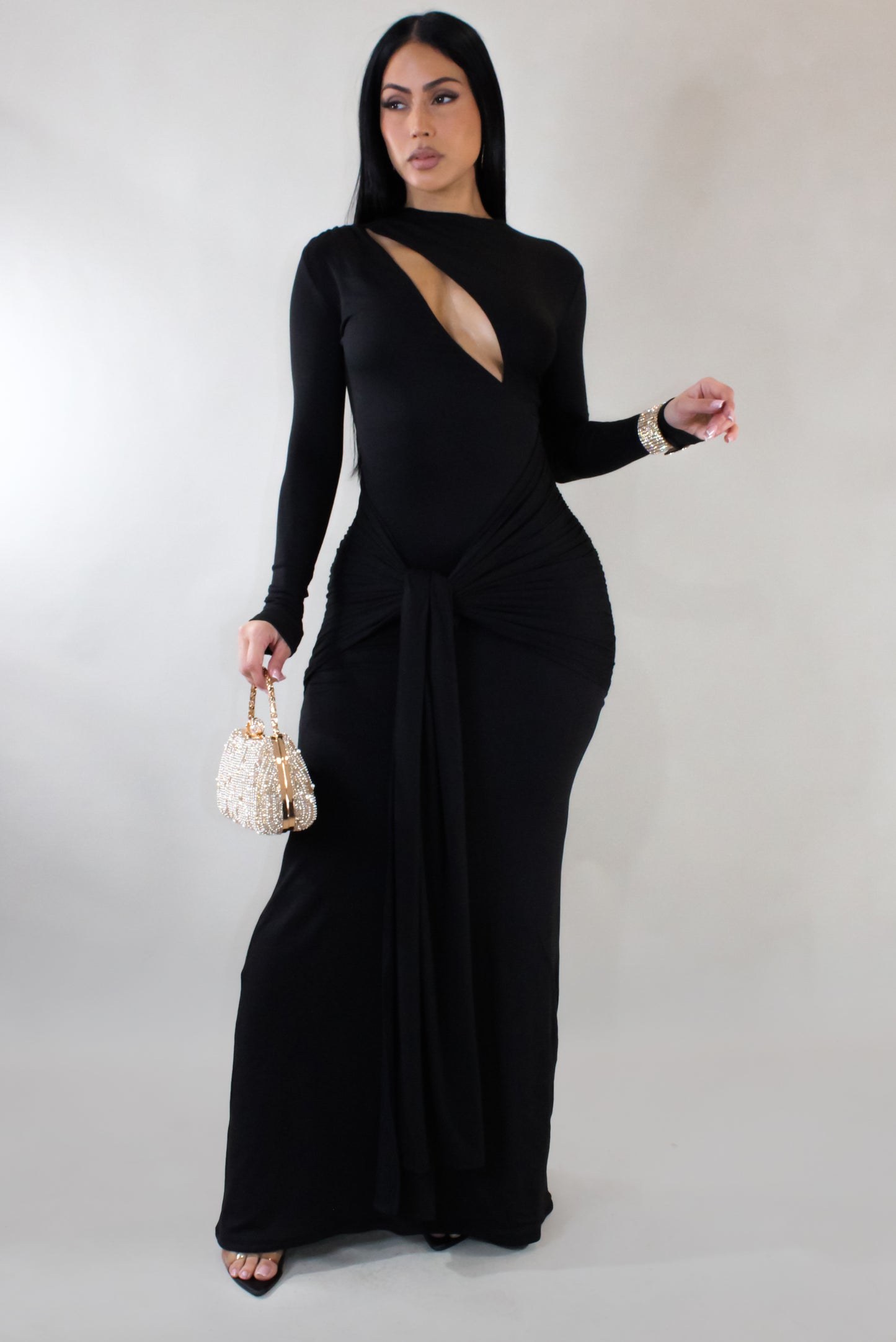 Since You've Been Like This Maxi Dress - Black