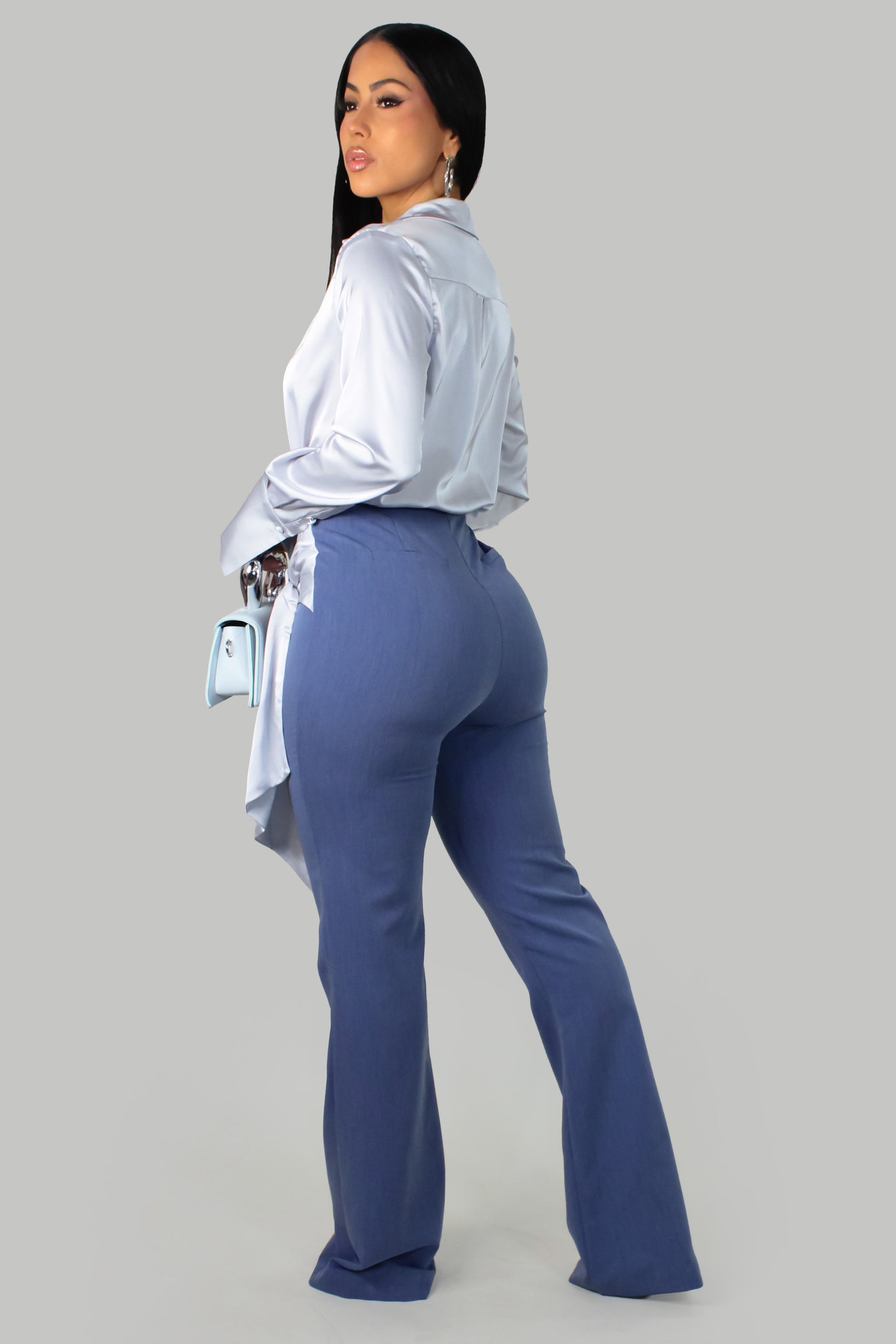 Afternoon Parade  Pant Set - Blue