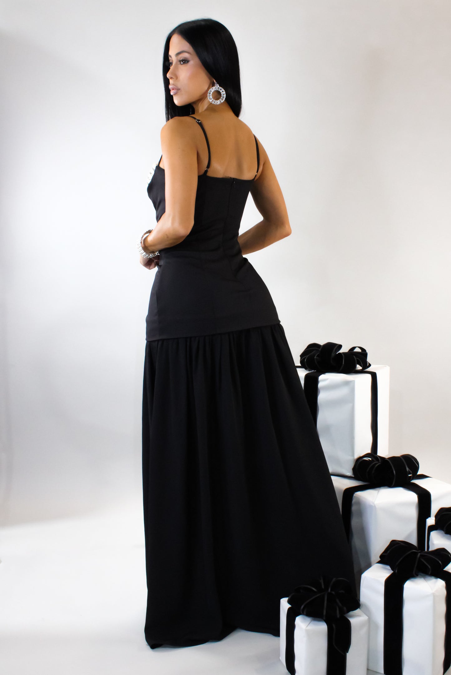 Sight Unseen Maxi Dress - Black