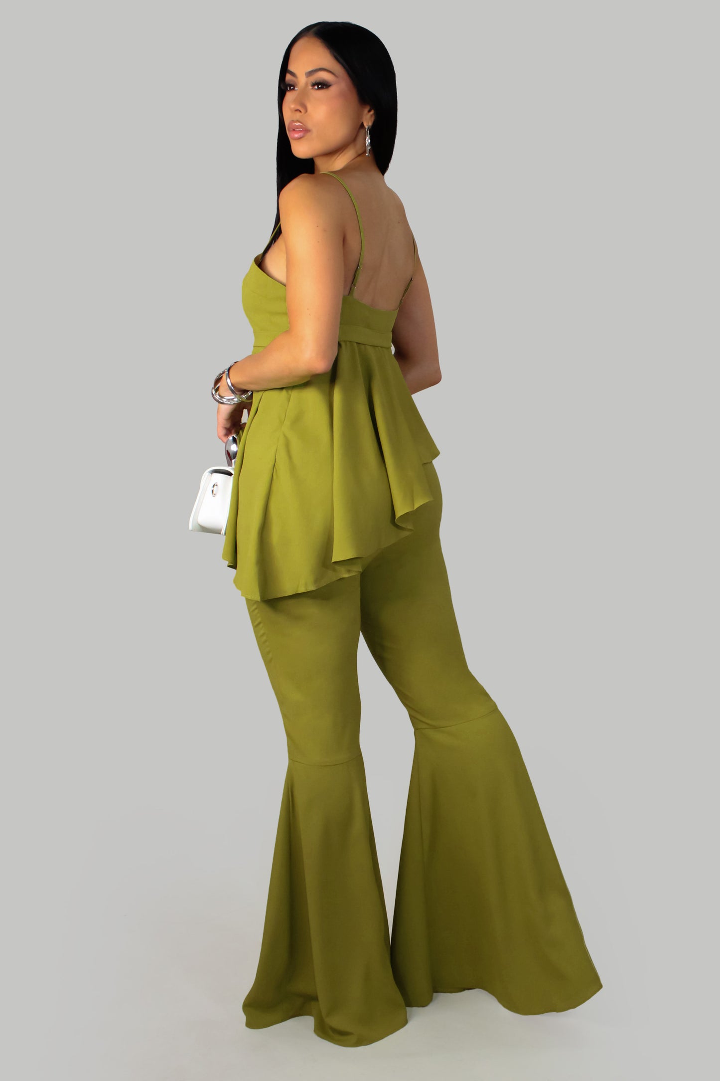 Looking For Fun Pant Set - Olive