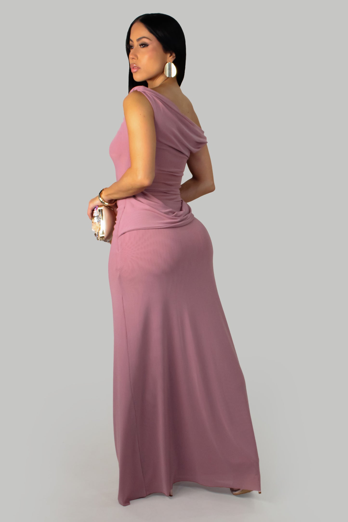 Nicely Loved Dress - Mauve