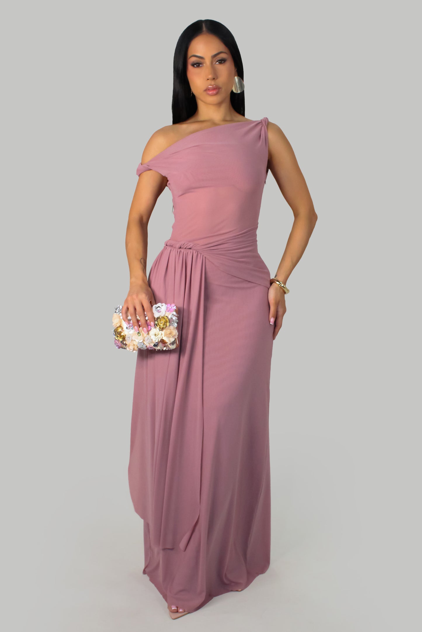 Nicely Loved Dress - Mauve