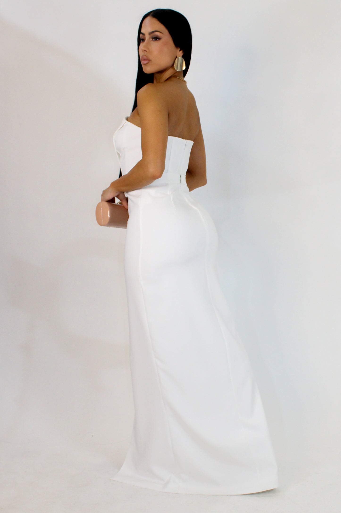 Impress Me Maxi Dress - White