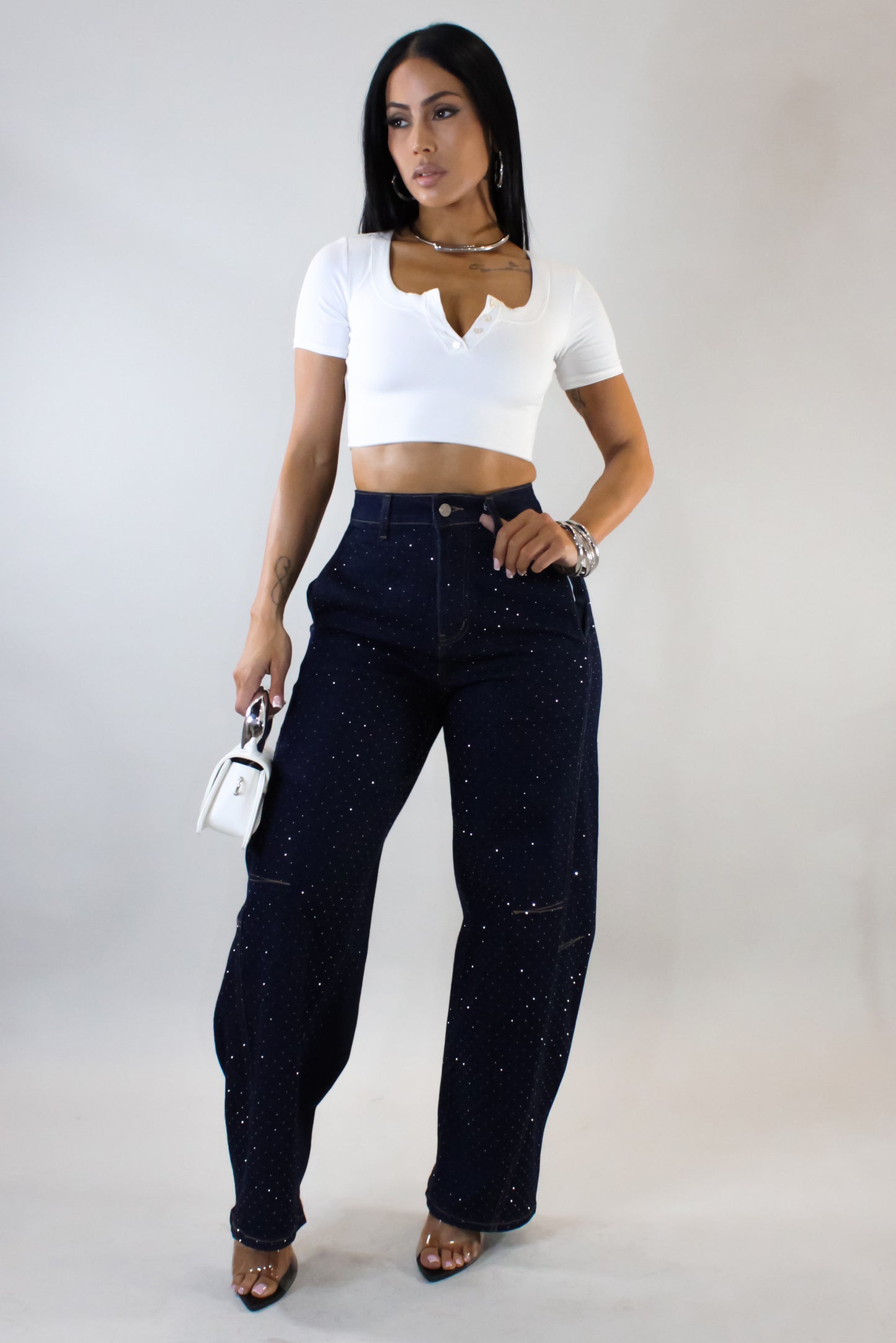 Just For Fun Jeans - Dark Wash