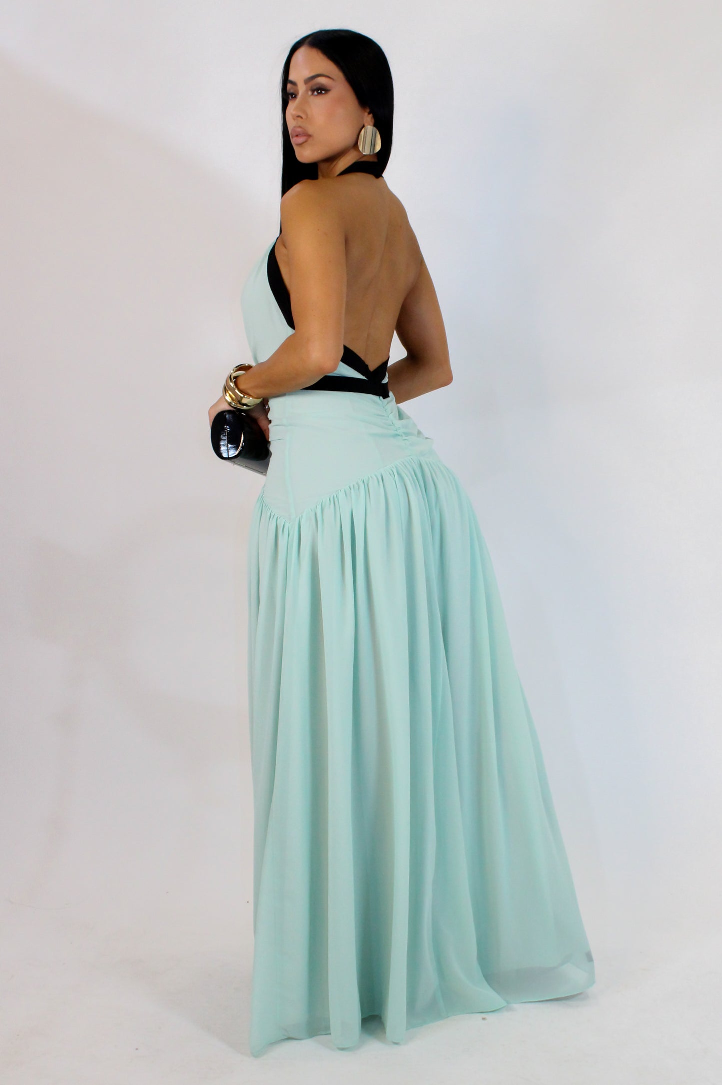 Season's Beginning Maxi Dress - Green