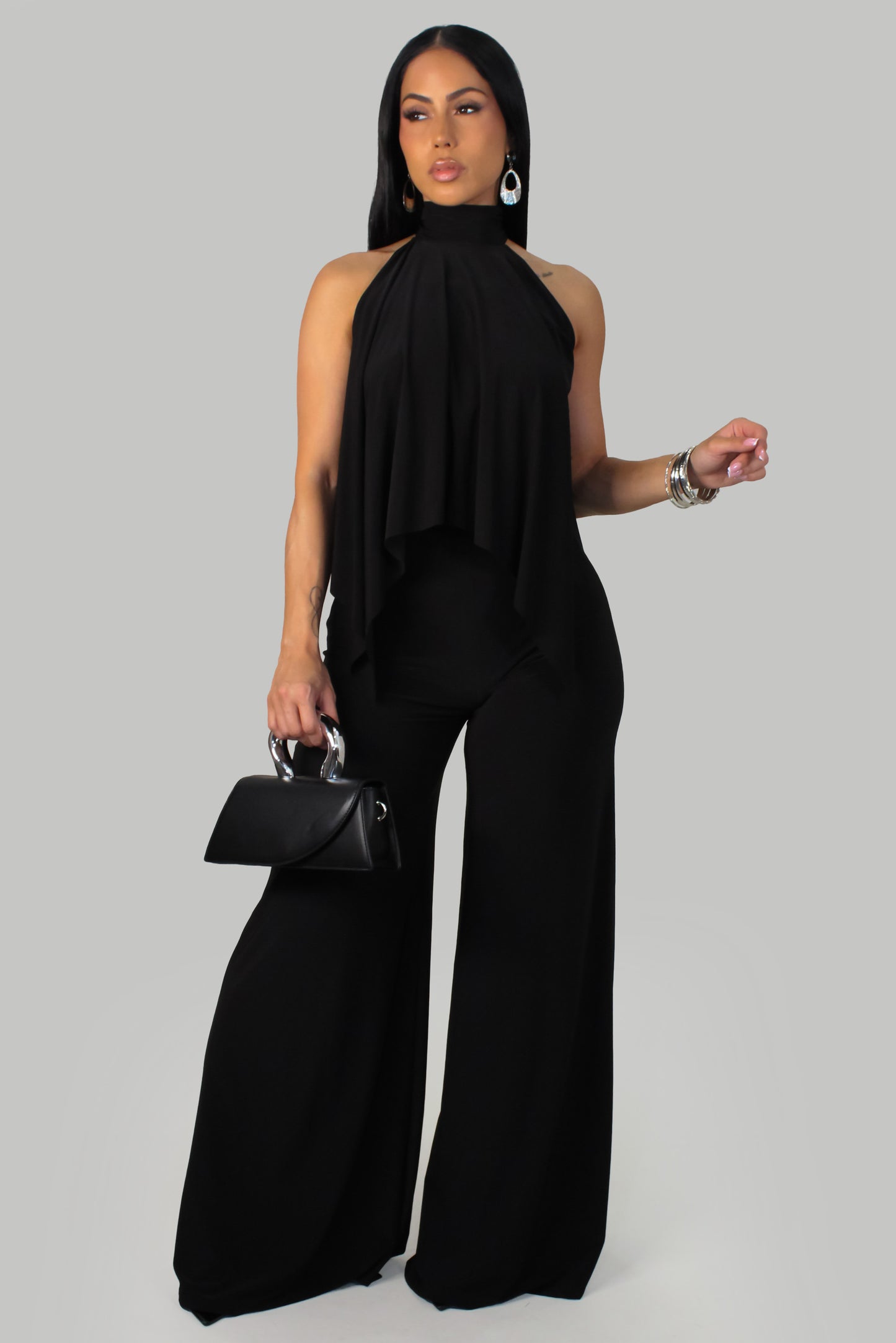 Paloma's Pant Set- Black