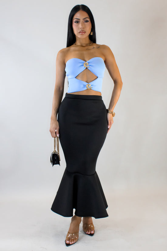 Just Like Before Skirt - Black