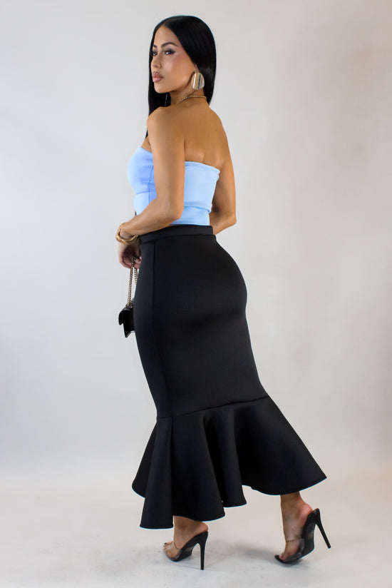 Just Like Before Skirt - Black