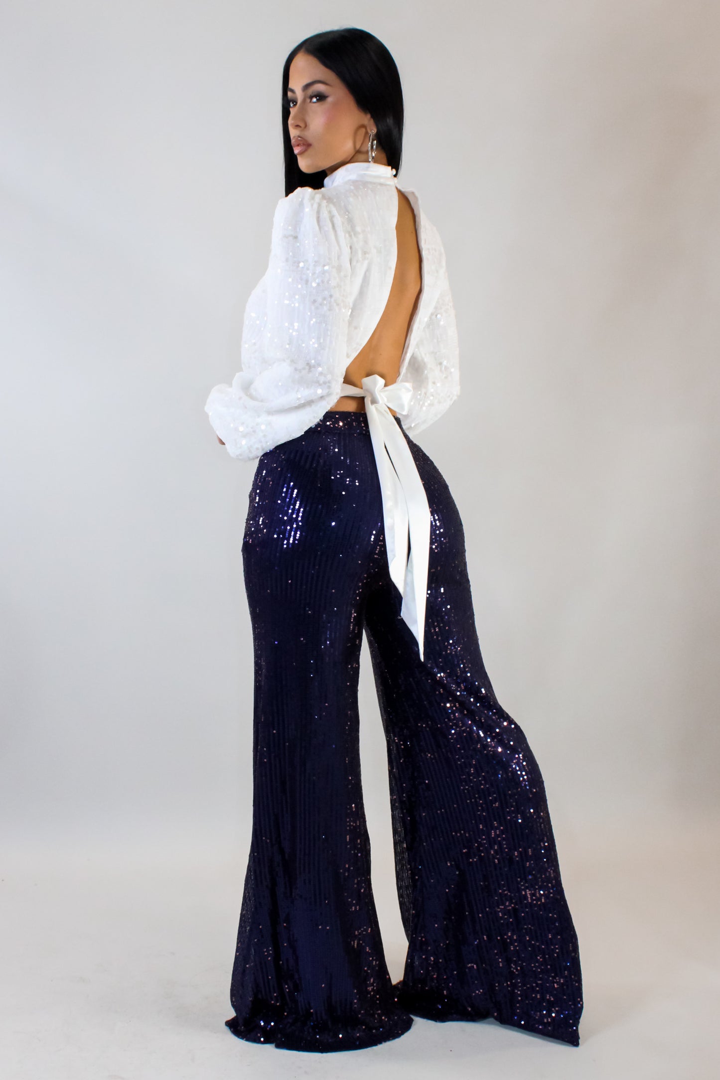 Nice To Me Pants - Navy