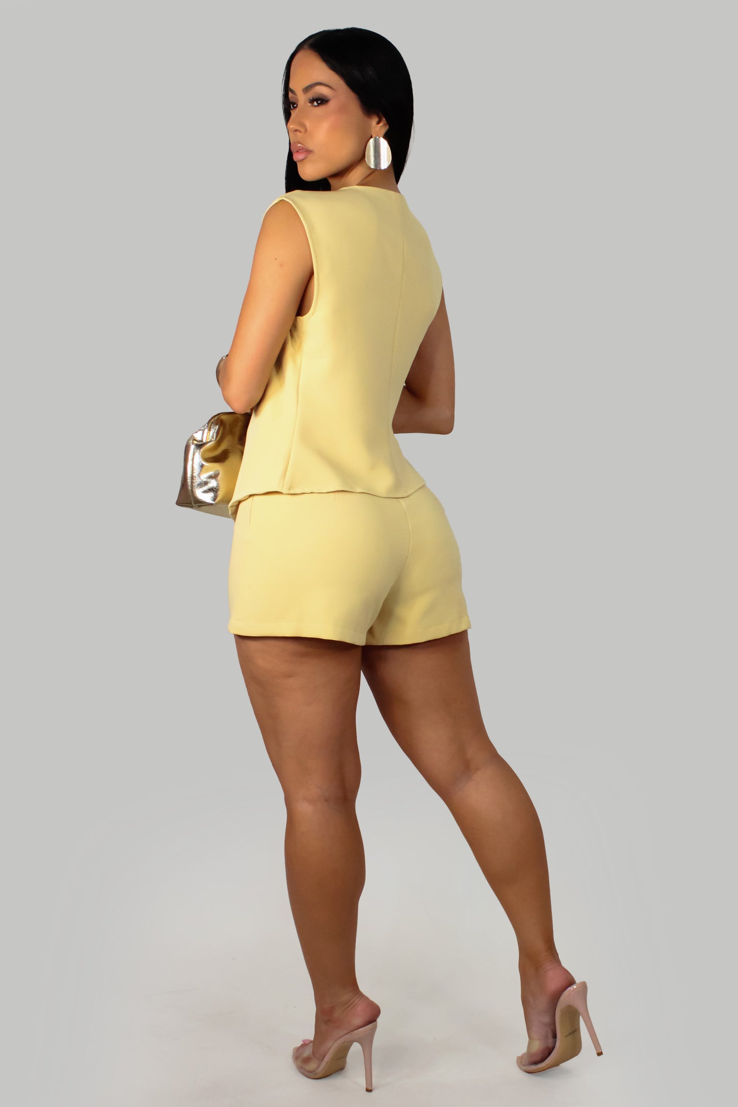Standed First Short Set - Yellow