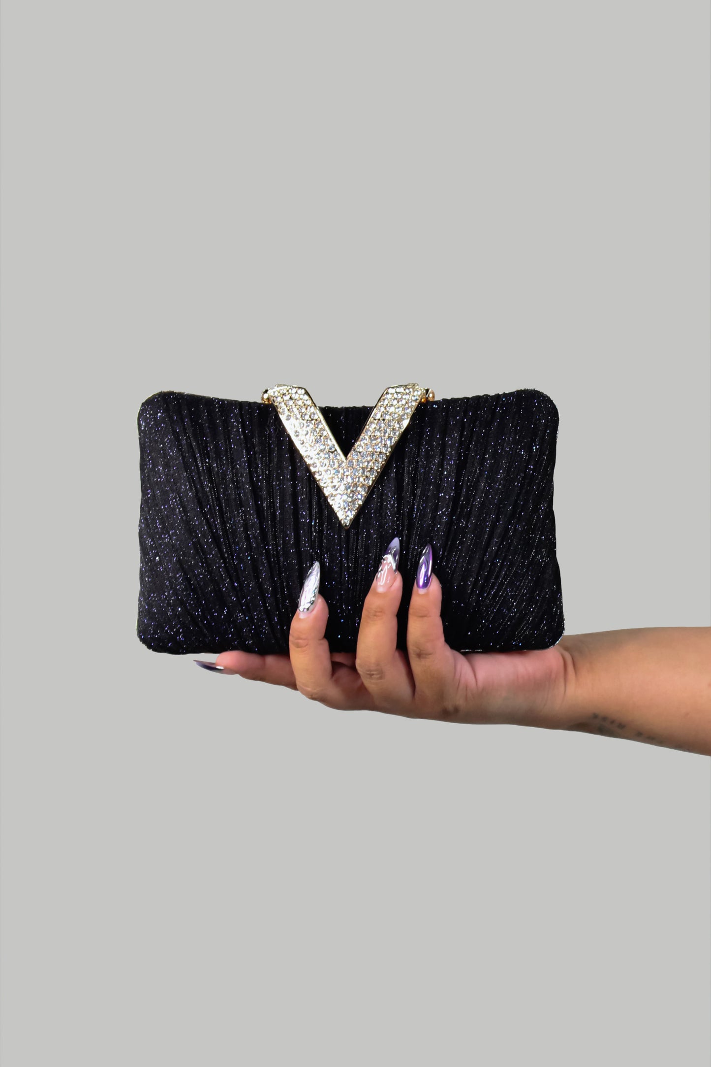Venu's Purse -Navy