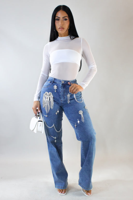 Endless Moments Jeans - Denim Wash