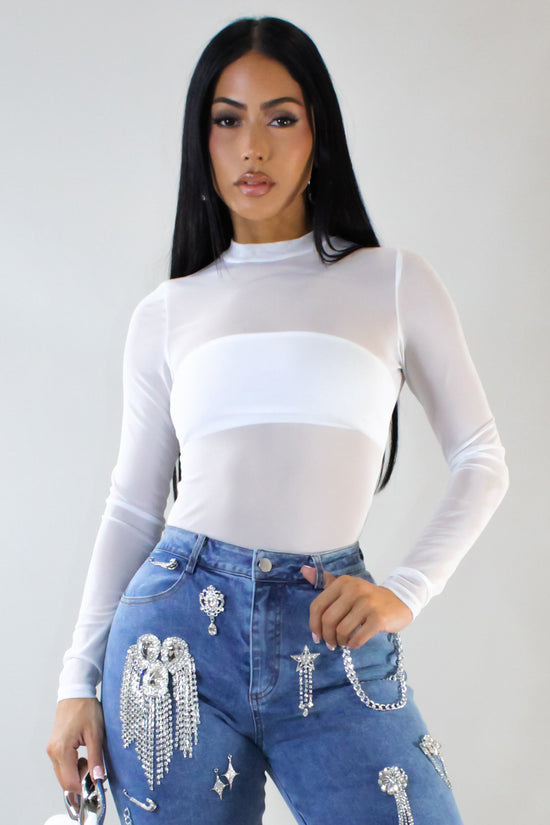 The Dreamiest Bodysuit - White