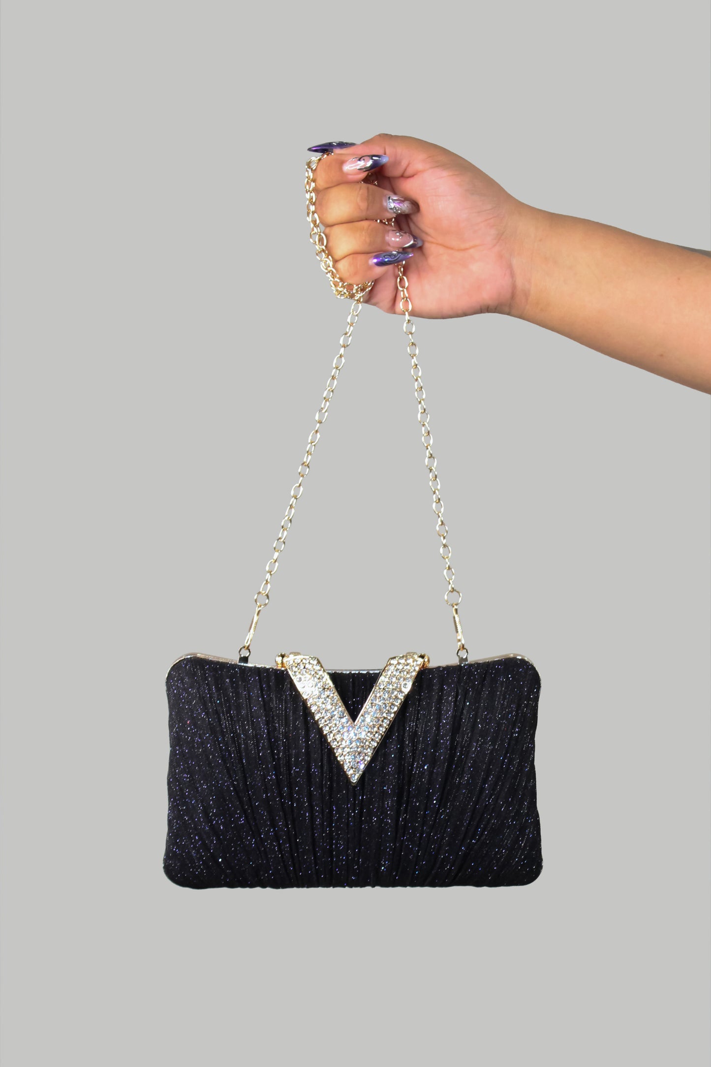 Venu's Purse -Navy