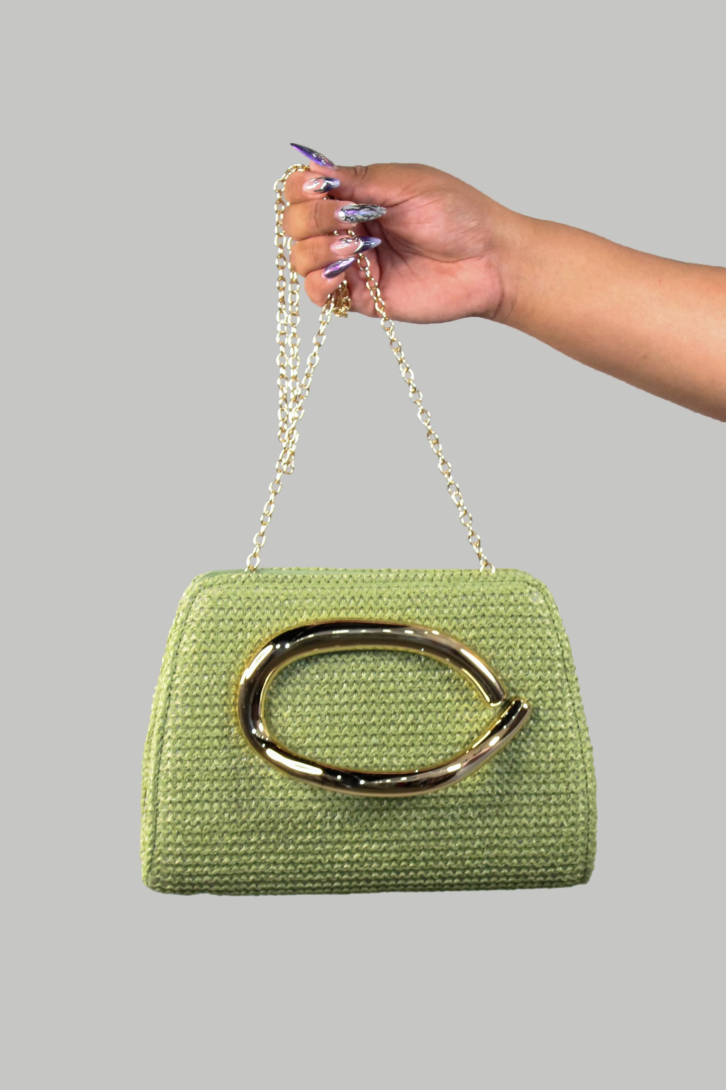 Vanessa's  Purse -Sage