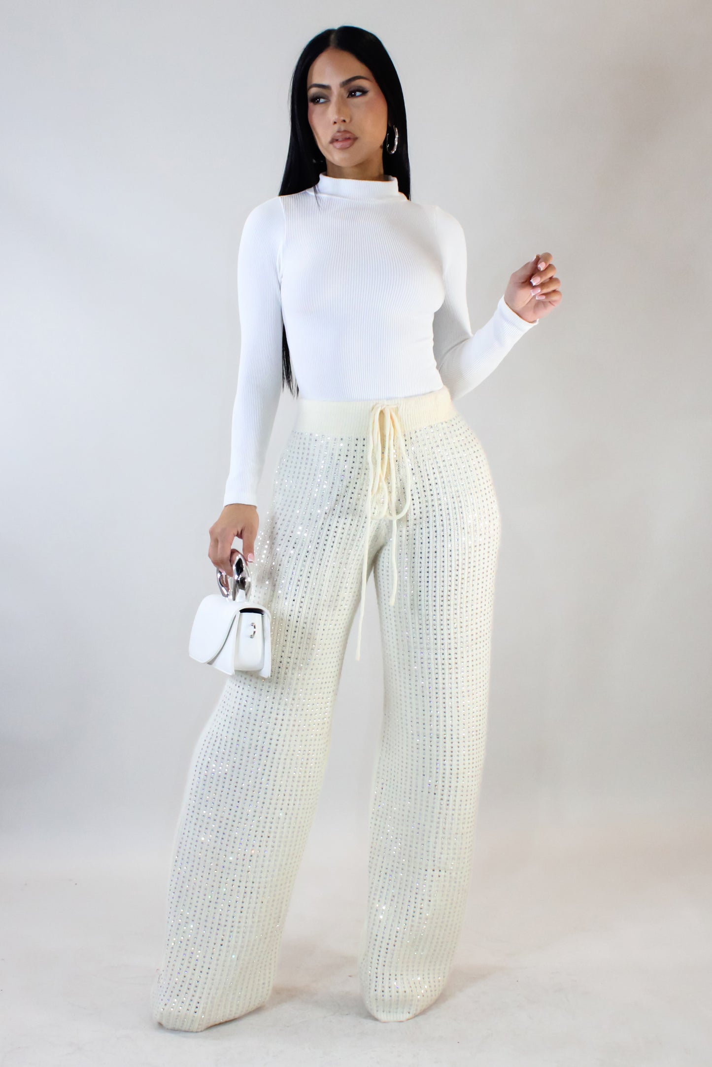 Azia Sweatpants - White