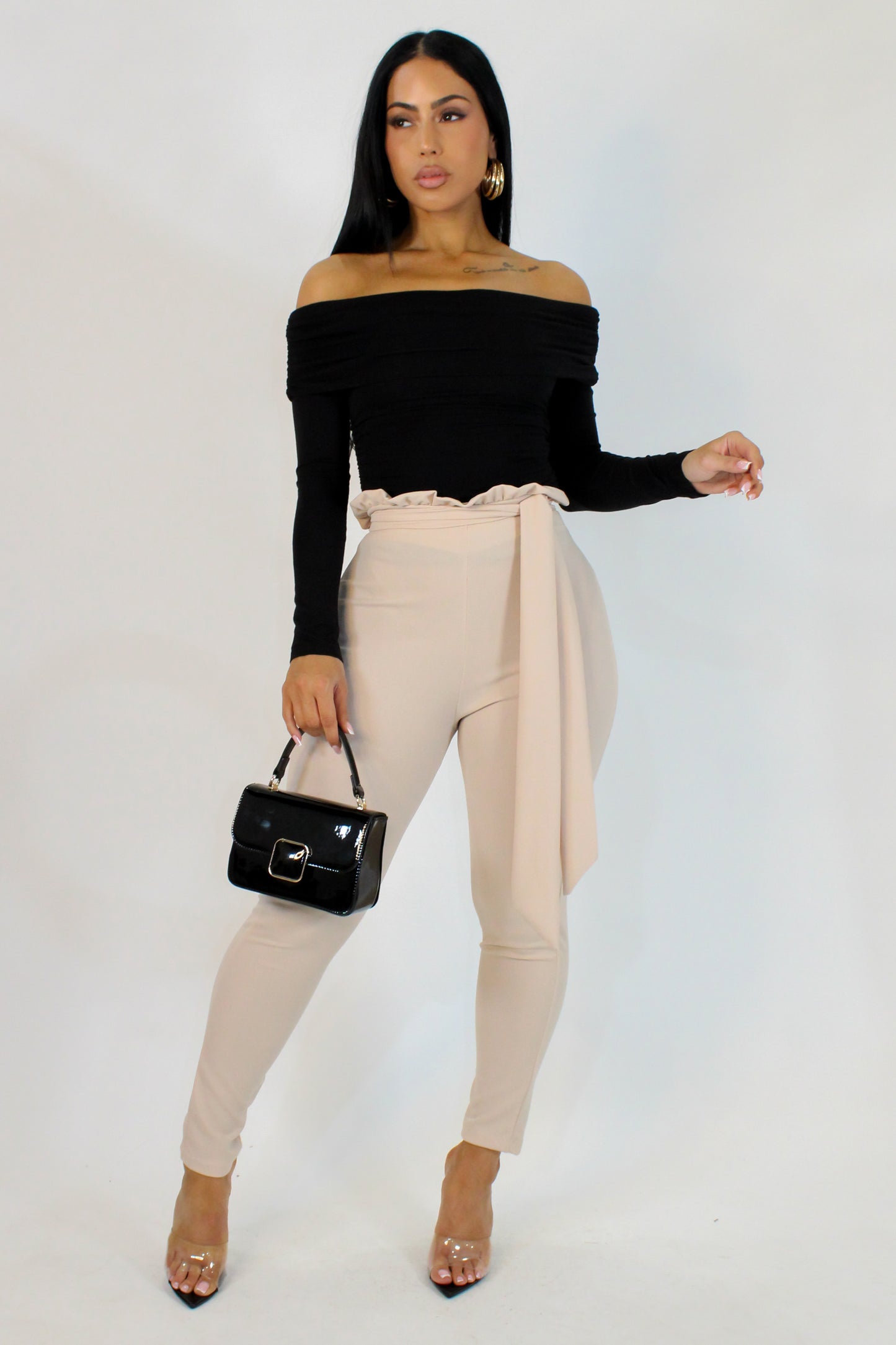 Lesley Lace Pants - Cream