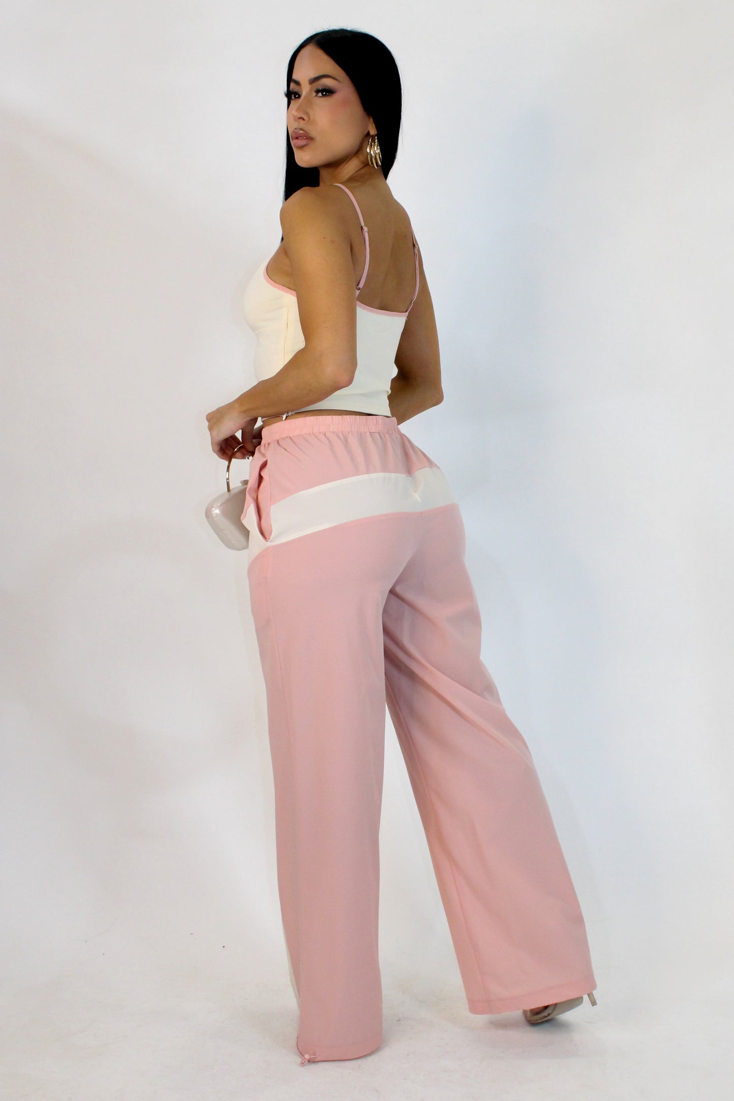 Not Compromised Pant Set - Pink