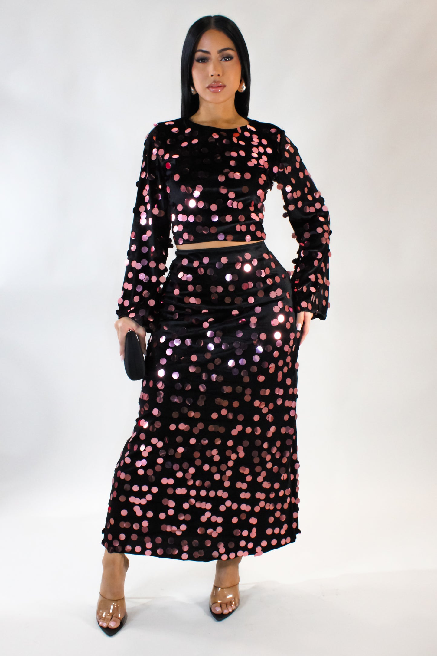 City Of Dreams Skirt Set - Pink