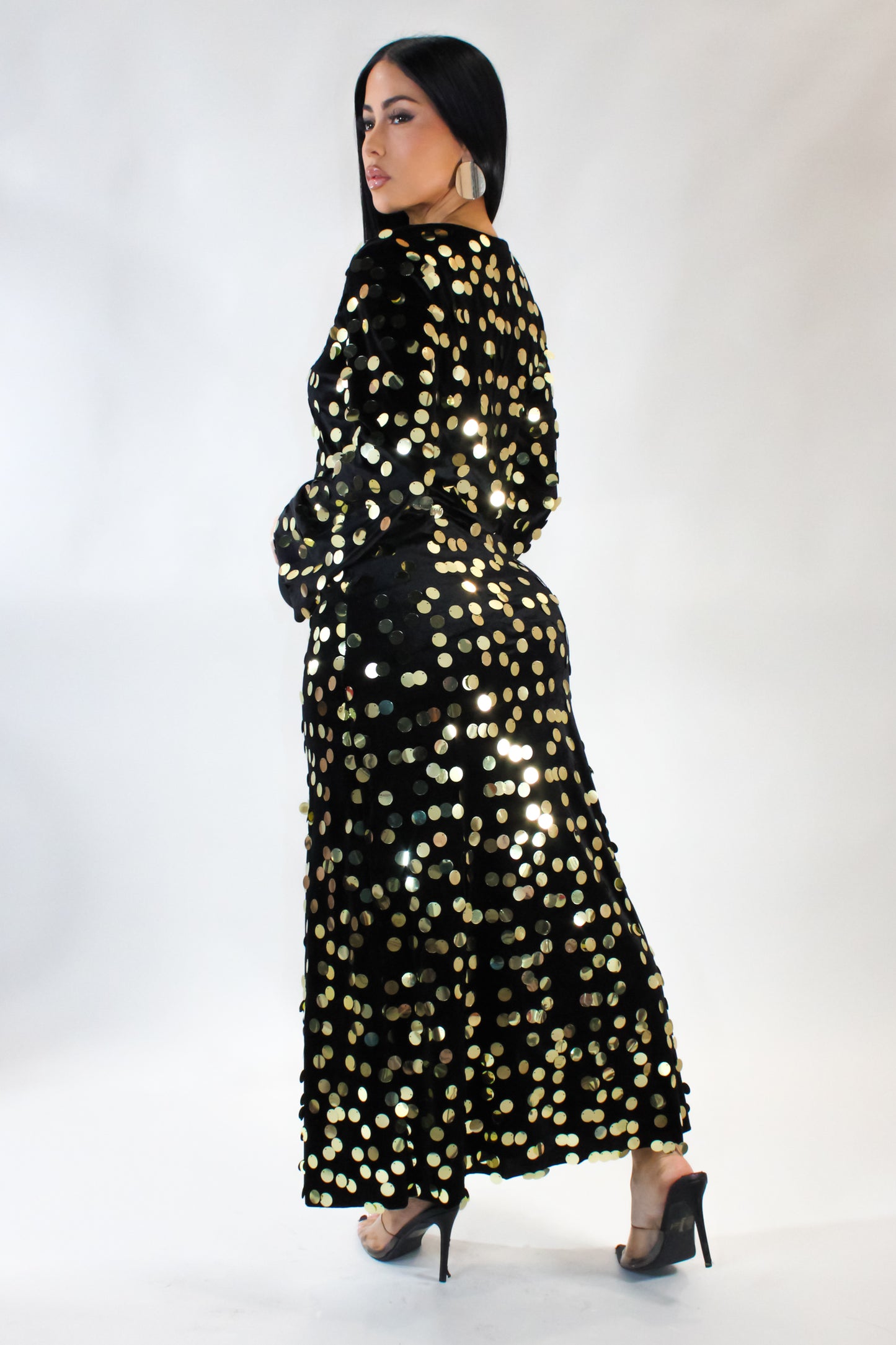 City Of Dreams Skirt Set - Gold