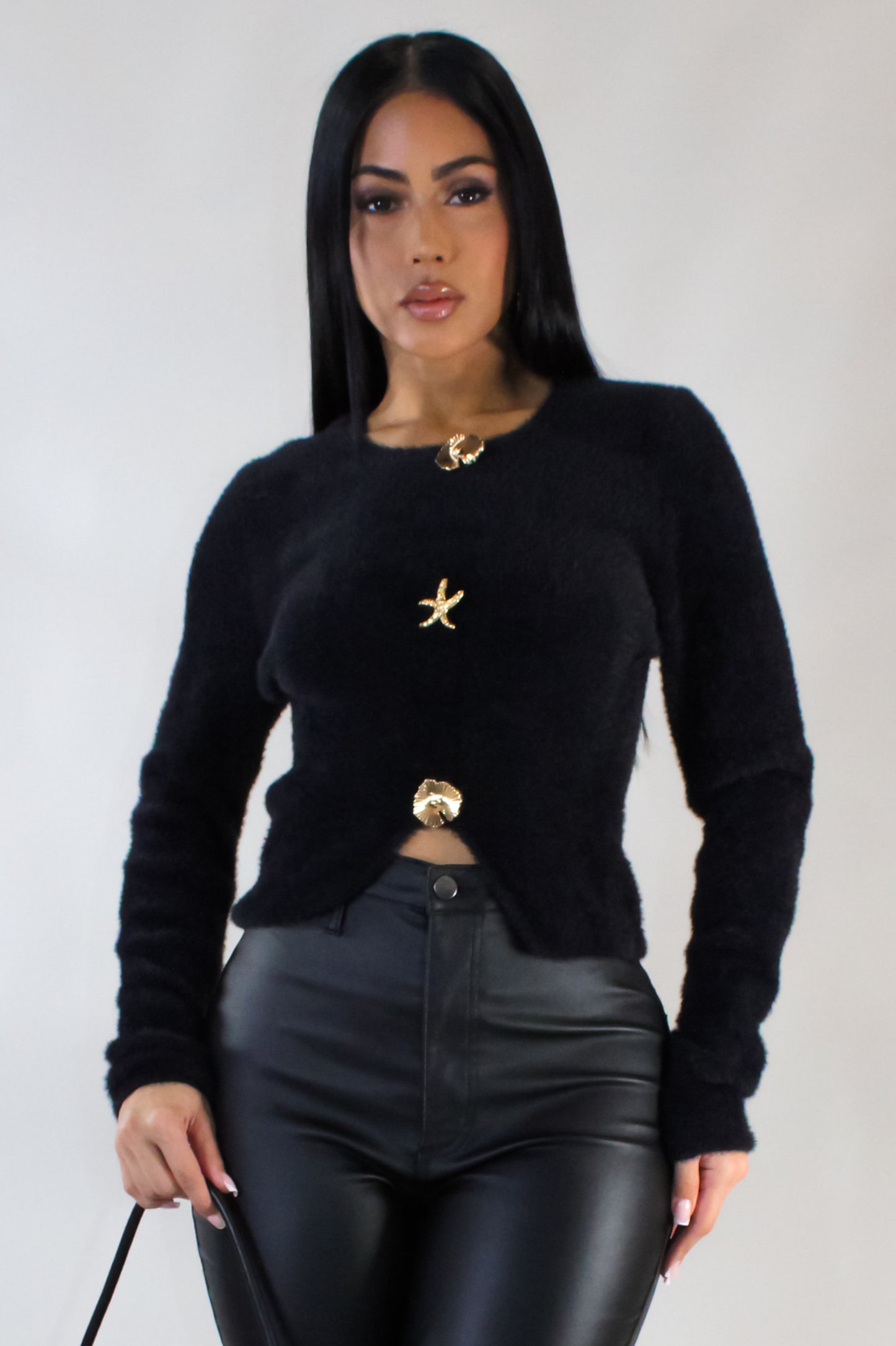 Tangled Up Top - Black