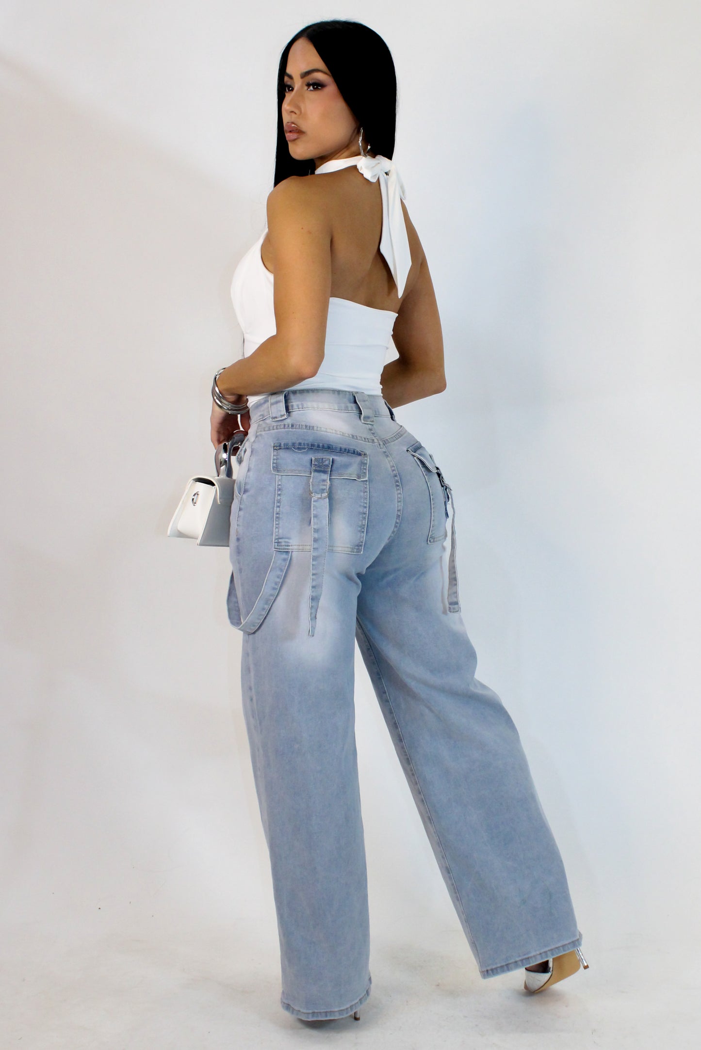 Fancy And Fun Denim Pant- Light Wash