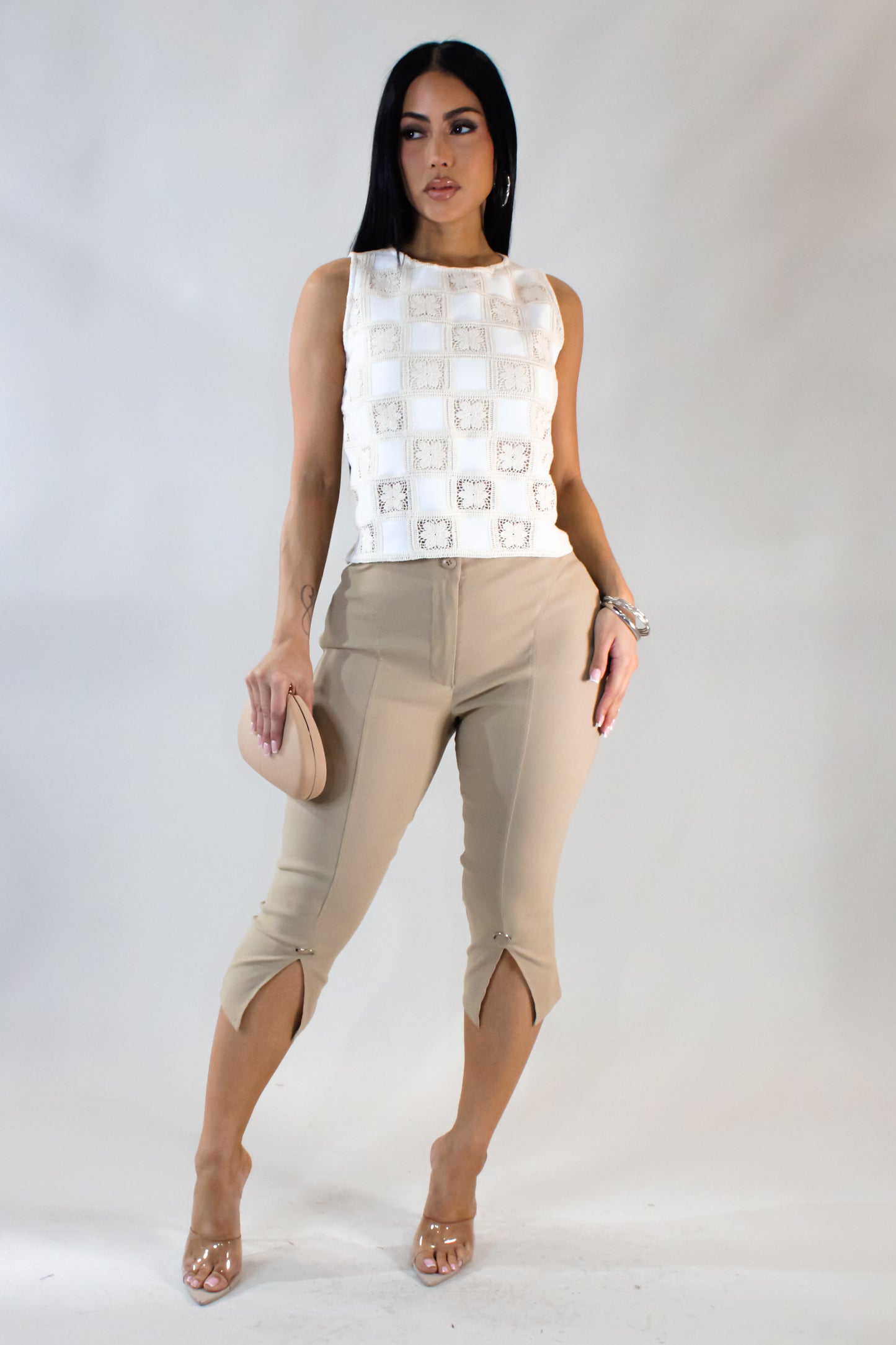 Capri Love Pant - Khaki