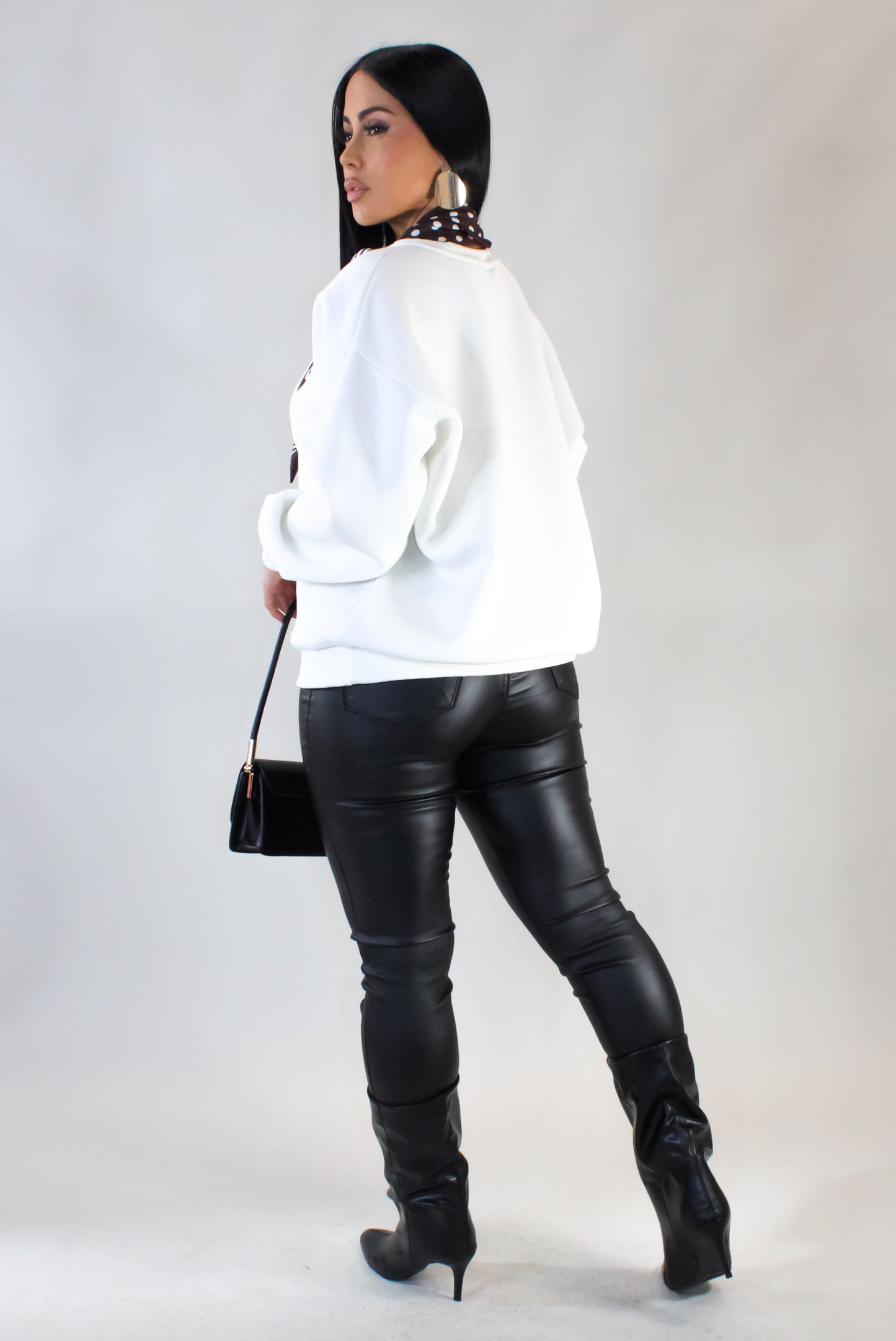 Waiting For You Sweater - White