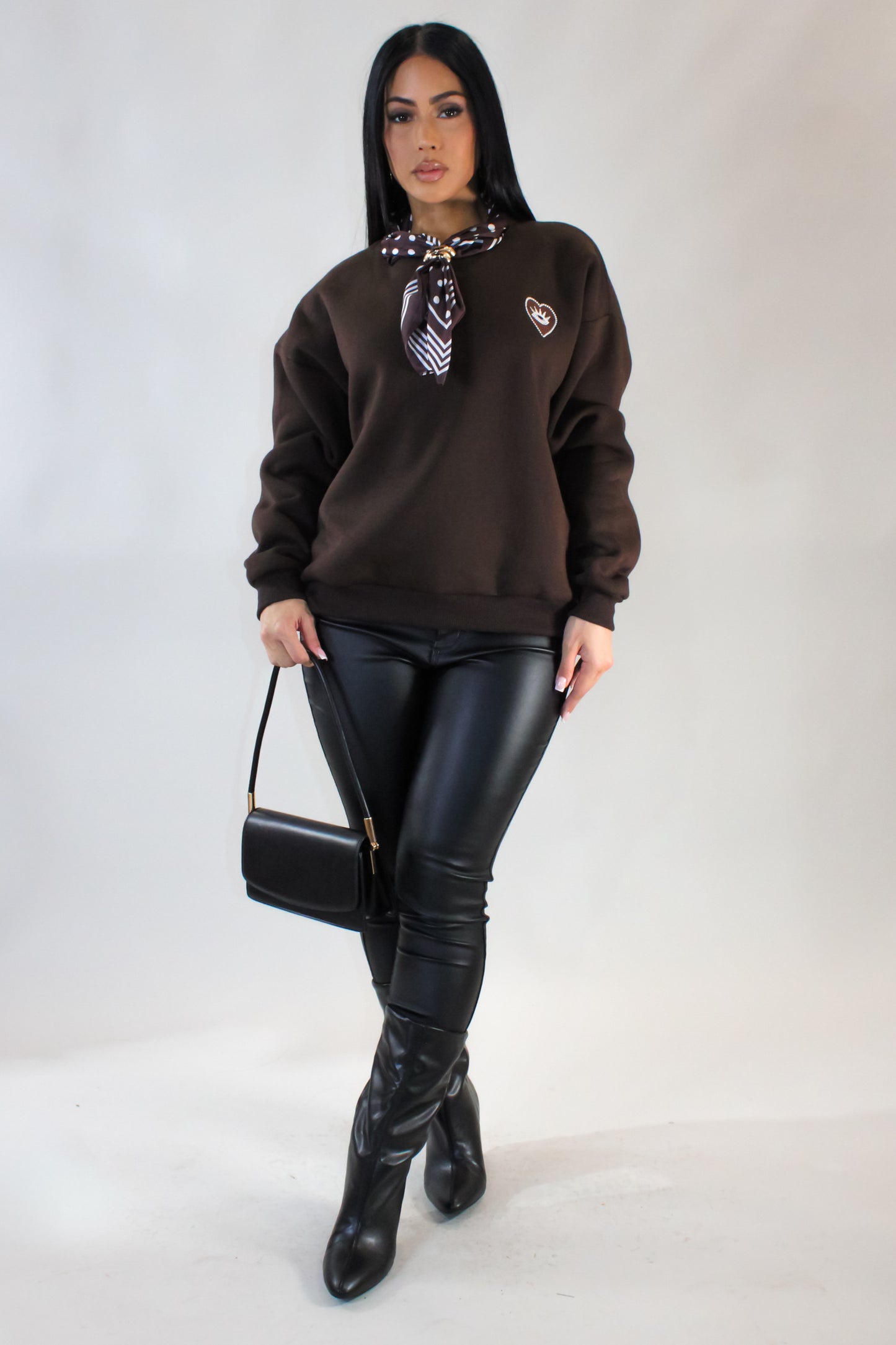 Waiting For You Sweater - Brown