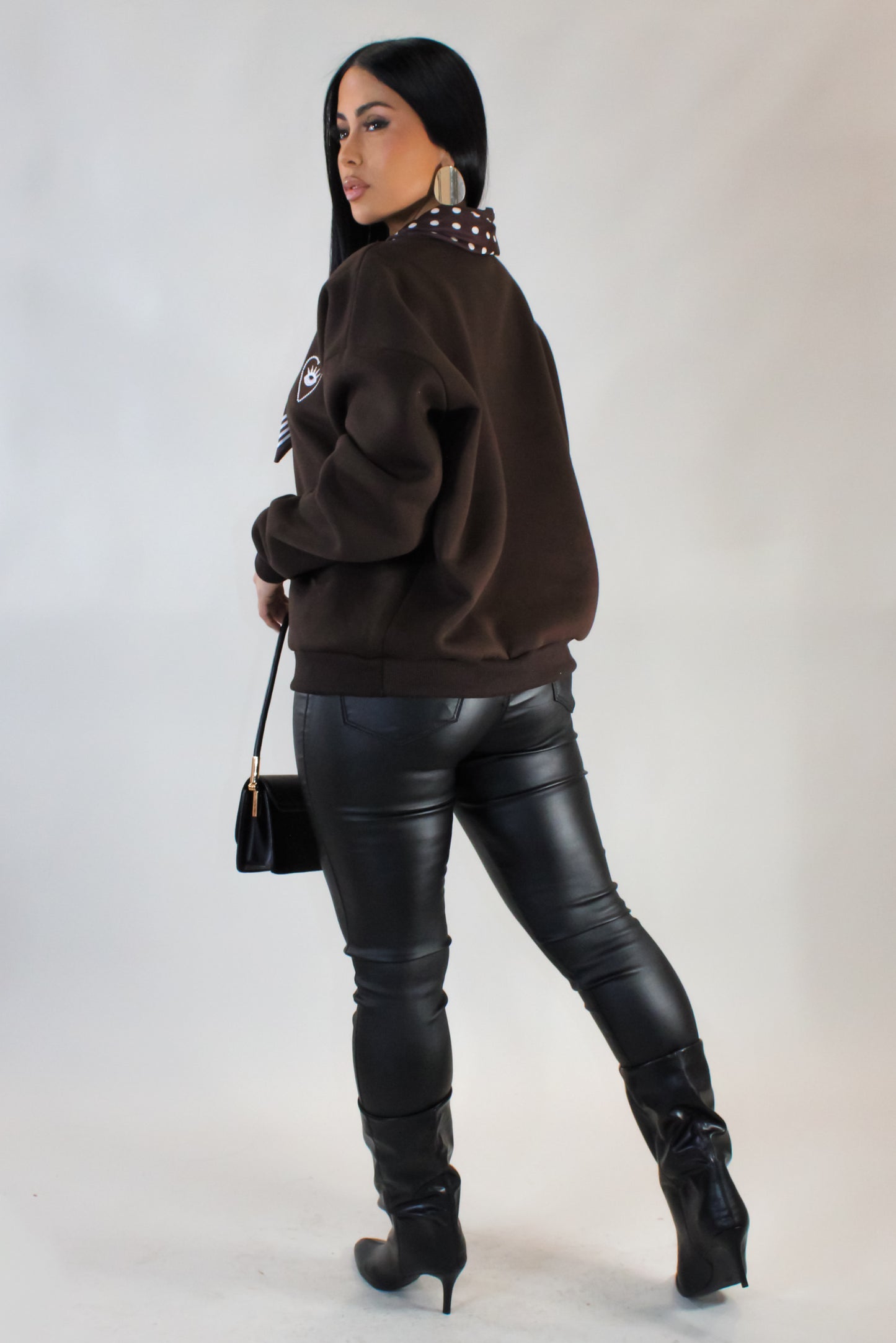 Waiting For You Sweater - Brown