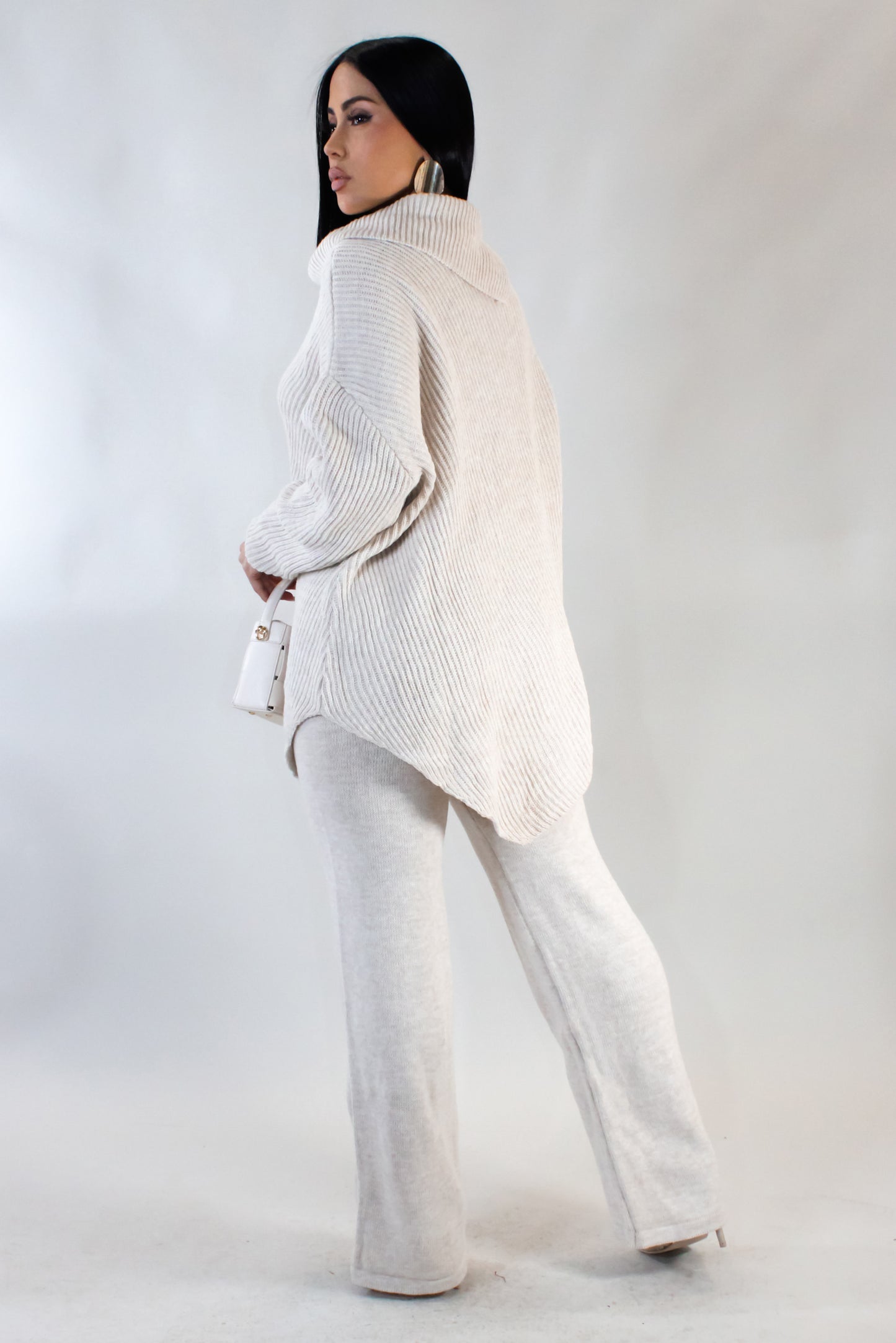 How It Is Pant Set - Beige