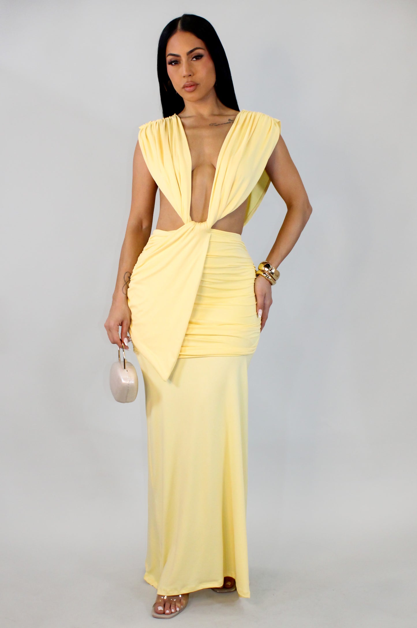 Feeling Love Dress - Yellow