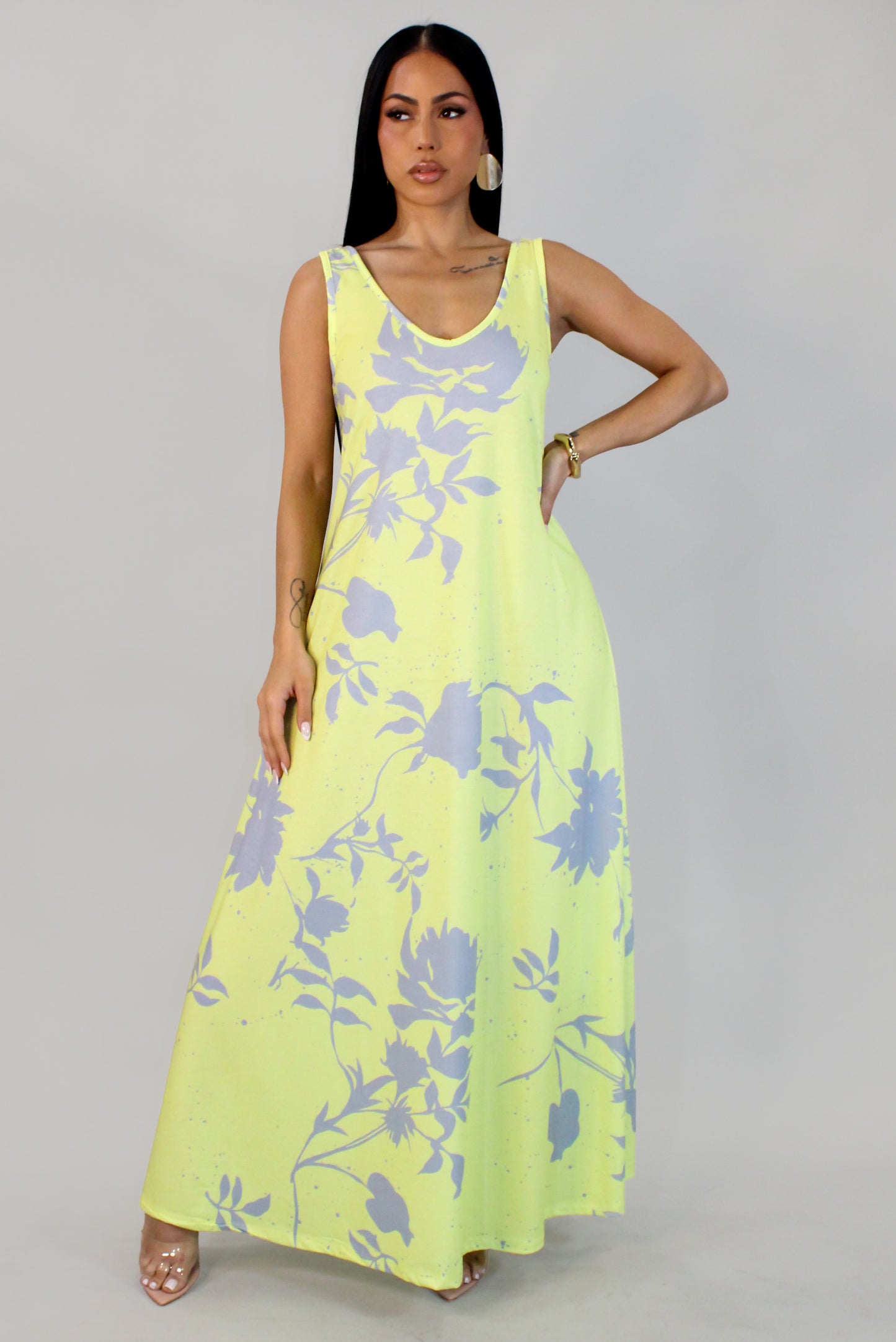 Ipanema Walkway Maxi Dress - Green