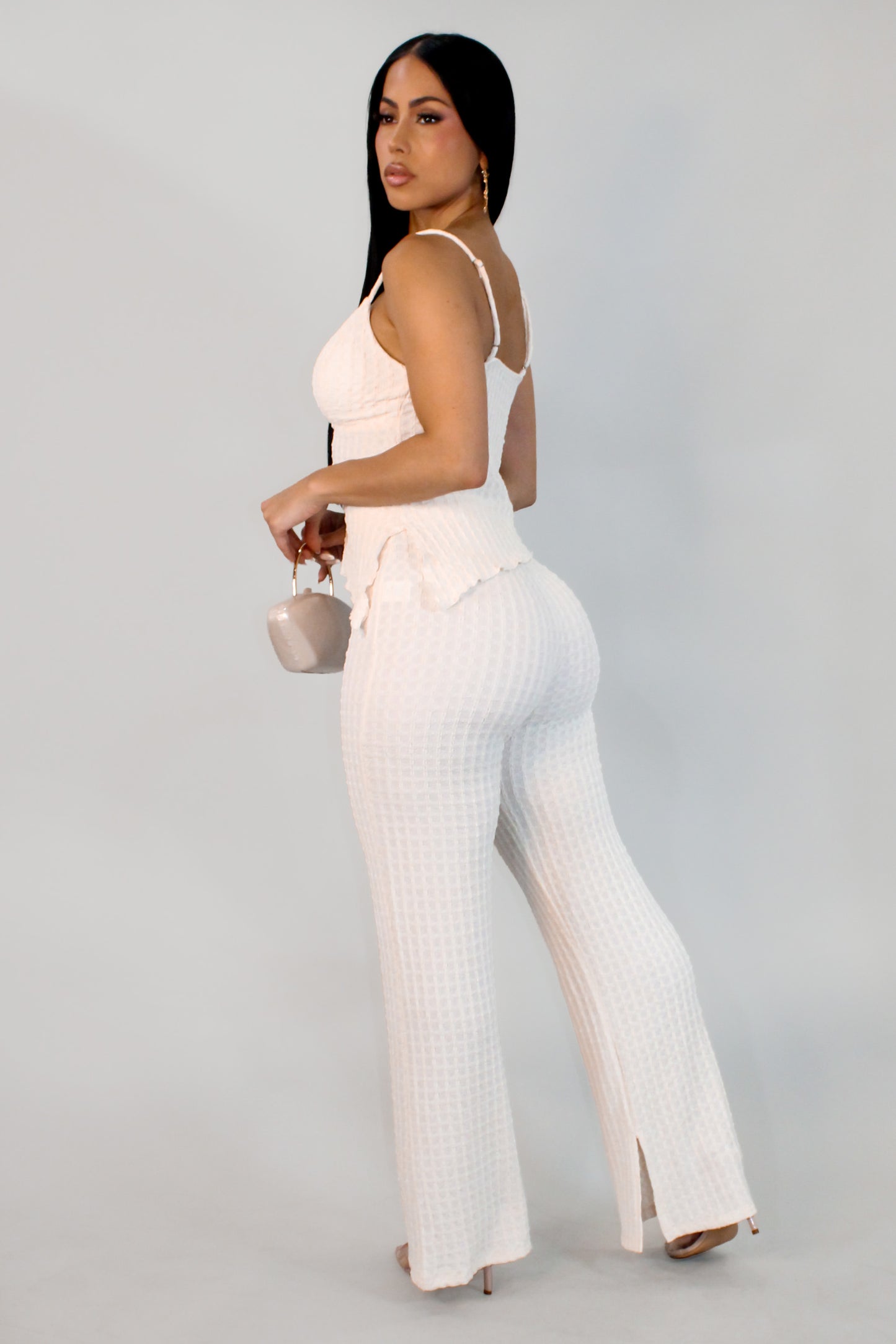 Belize Pant Set - Cream