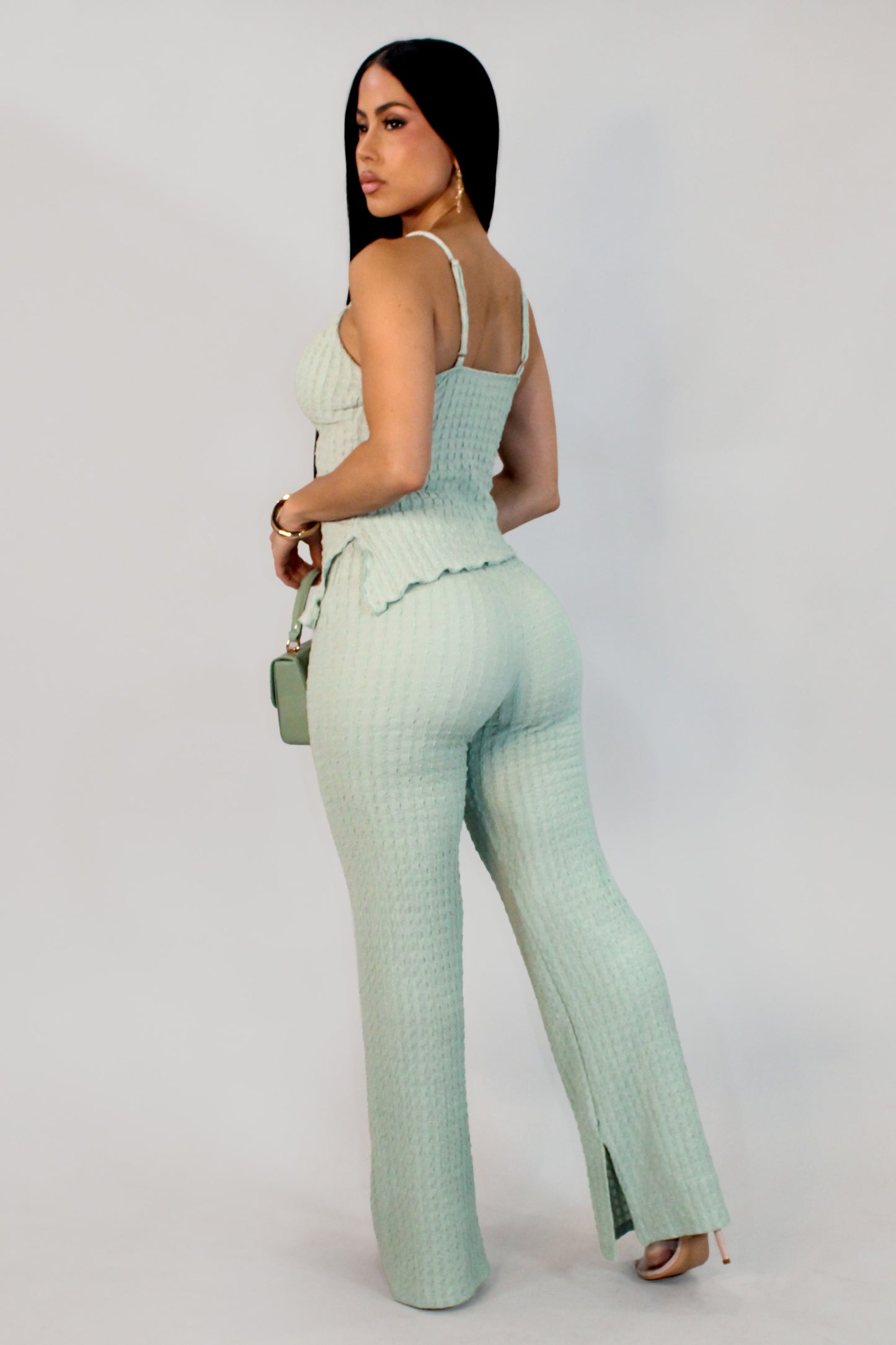 Belize Pant Set - Sage