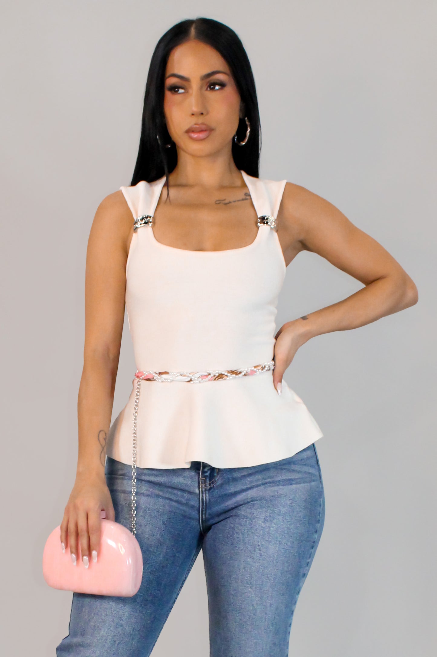 Showing Up Top - Ivory