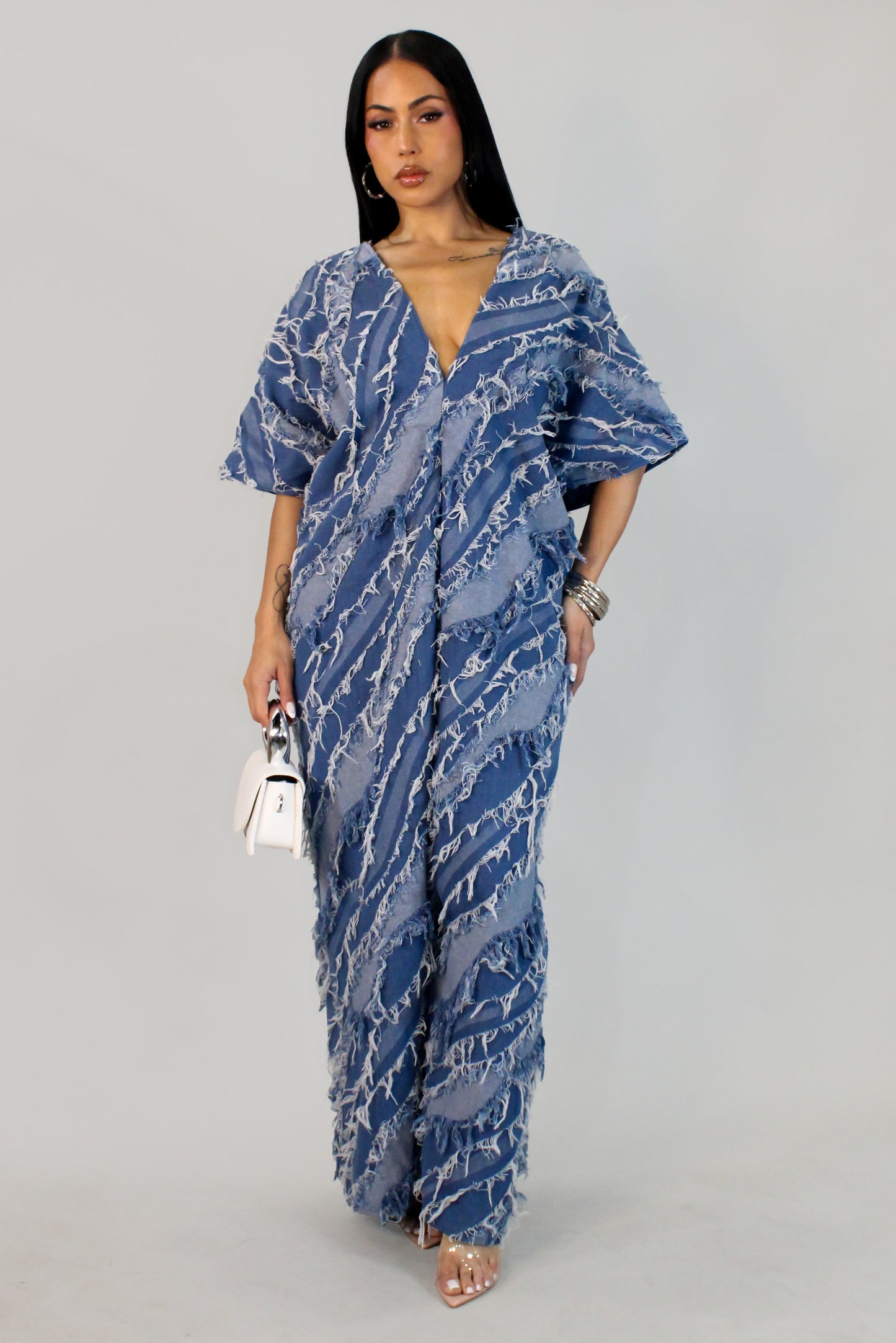 On The Field Jumpsuit - Denim Wash